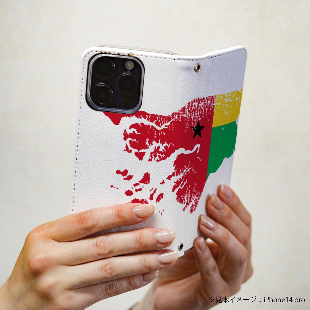 iPhone XR iPhone 10r アイフォーン エックスアール テンアール 専用 ケース カバー 手帳型 マグネット式 ピタッと閉まる レザーケース iphonexr カード収納 ポケット igcase 018843 国旗 guinea_bissau ギニアビサウ