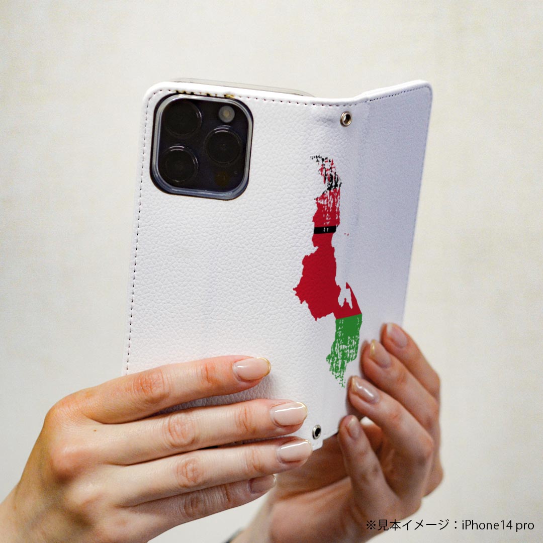 Xperia Ace SO-02L エクスペリア エース 専用 ケース カバー 手帳型 マグネット式 ピタッと閉まる レザーケース so02l カード収納 ポケット igcase 018879 国旗 malawi マラウイ