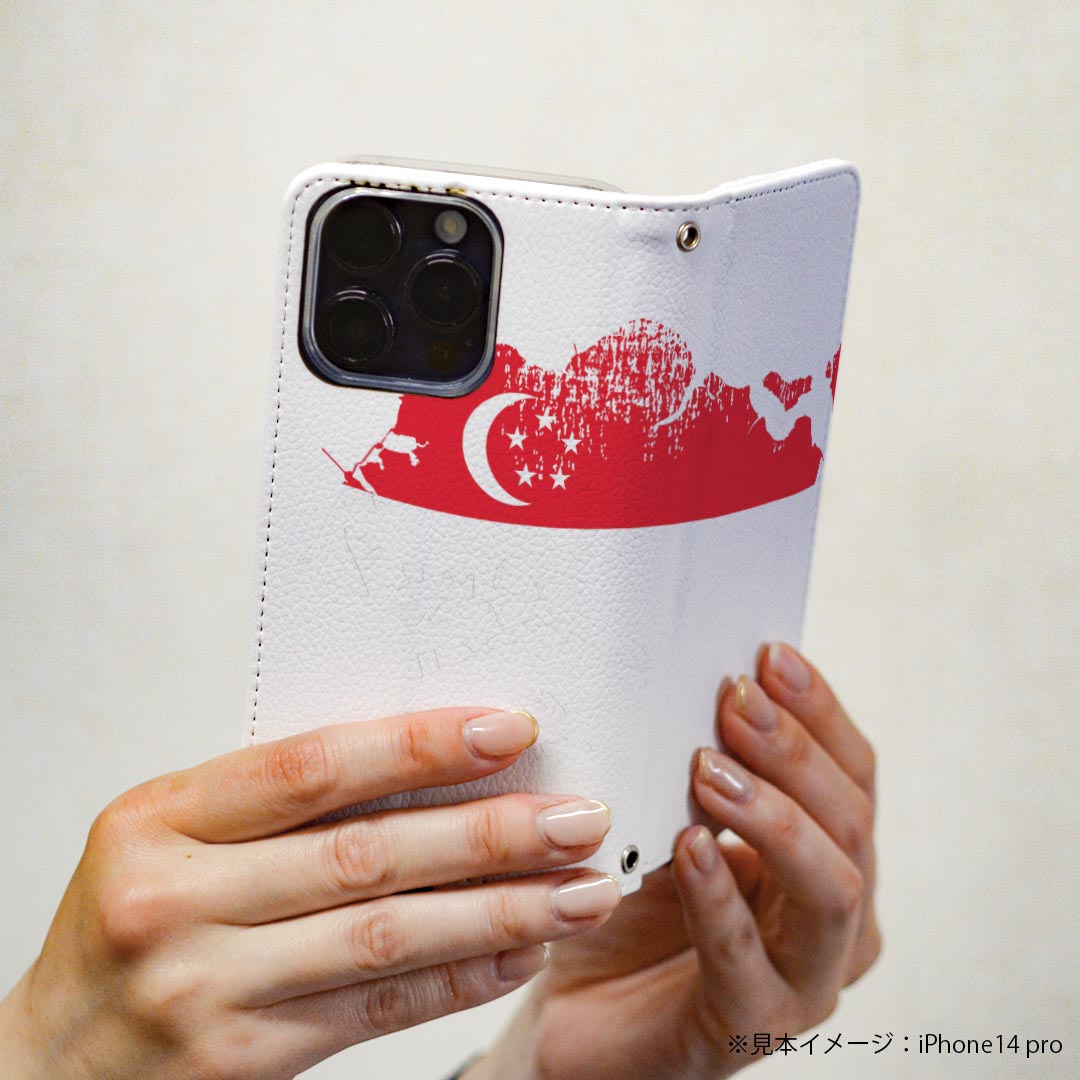 DIGNO BX3 用 A401KC / A402KC / A403KC 共通対応 ケース カバー 手帳型 マグネット式 ピタッと閉まる レザーケース ディグノBX3 カード収納 ポケット igcase 018945 singapore シンガポール