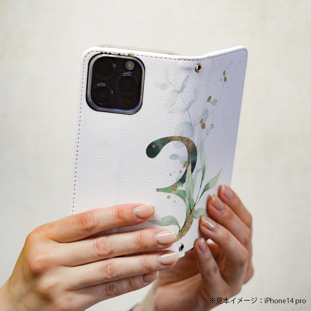 Disney Mobile on docomo DM-01K 専用 ケース カバー 手帳型 マグネット式 ピタッと閉まる レザーケース dm01k カード収納 ポケット igcase 019112 フォント 文字 3