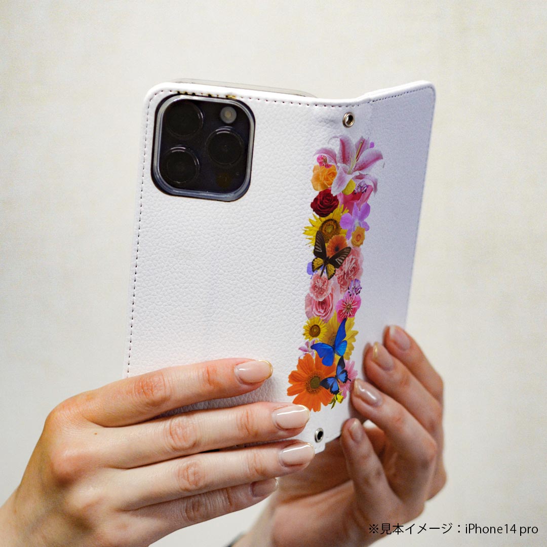 Xperia 5 II SO-52A エクスペリア so52a 専用 ケース カバー 手帳型 マグネット式 ピタッと閉まる レザーケース カード収納 ポケット igcase 019314 フォント 文字 i アルファベット