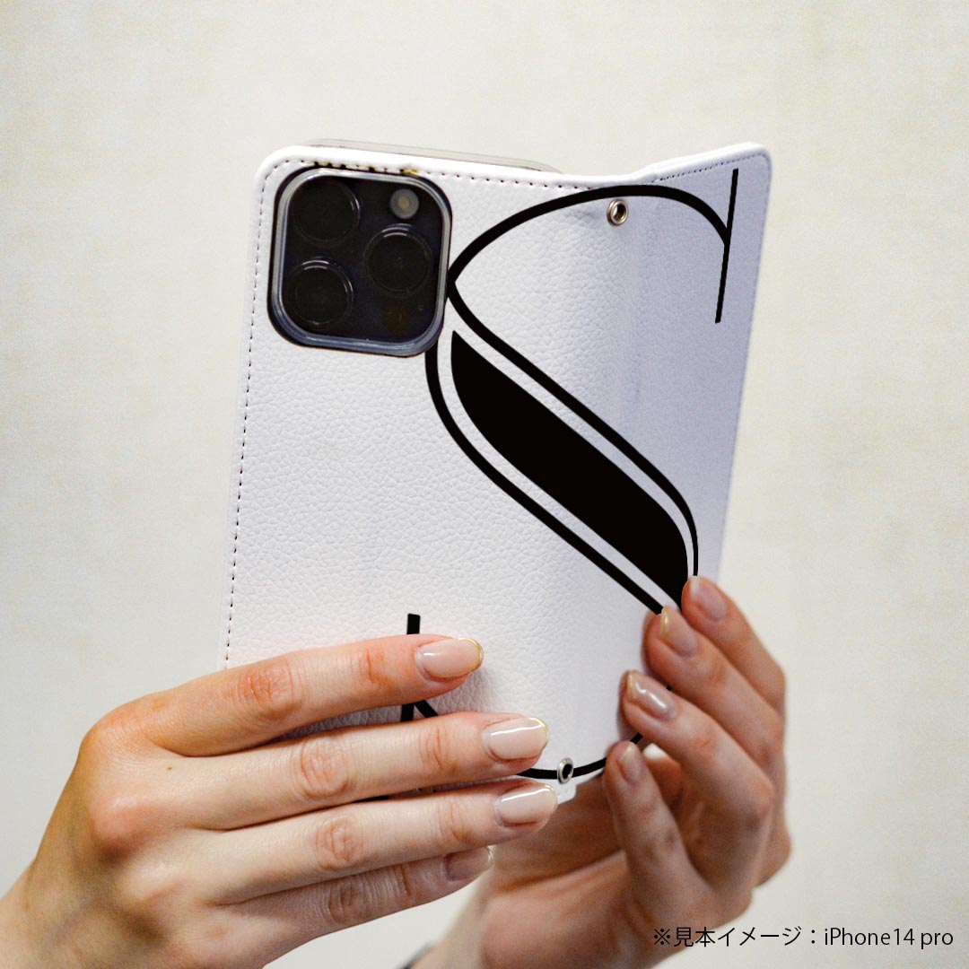 iPhone13pro 6.1インチ 専用 各キャリア iPhone13 Pro プロ 共通対応 ケース カバー 手帳型 マグネット式 ピタッと閉まる レザーケース iphone13pro カード収納 ポケット igcase 019360 フォント 文字 s アルファベット