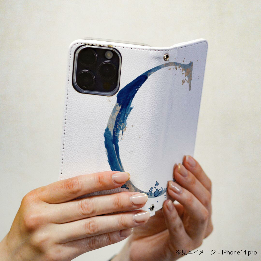 Xperia 5 II SOG02 au 専用 ケース カバー 手帳型 マグネット式 ピタッと閉まる レザーケース sc02k カード収納 ポケット igcase 019618 フォント 文字 c アルファベット