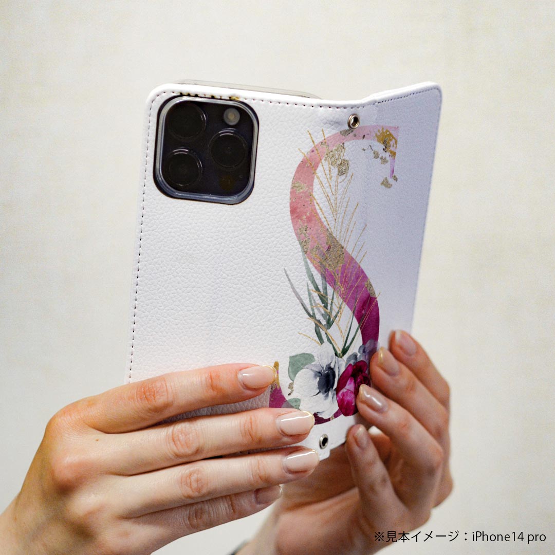 DIGNO BX3 用 A401KC / A402KC / A403KC 共通対応 ケース カバー 手帳型 マグネット式 ピタッと閉まる レザーケース ディグノBX3 カード収納 ポケット igcase 019707 文字 s アルファベット