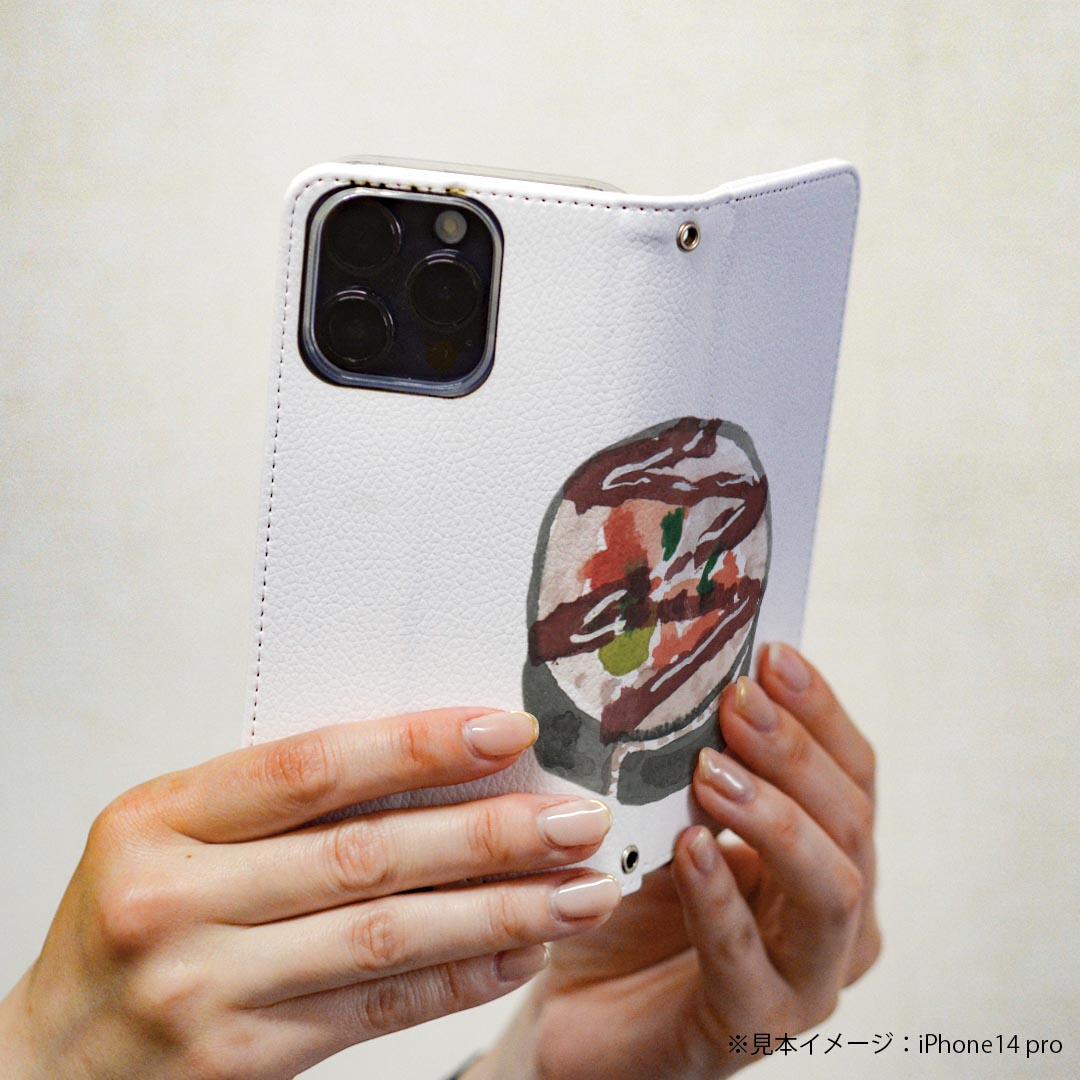 Galaxy S20 5G SCG01 ギャラクシー 専用 ケース カバー 手帳型 マグネット式 ピタッと閉まる レザーケース sc02k カード収納 ポケット igcase 019887 寿司 お寿司 Sushi ご飯