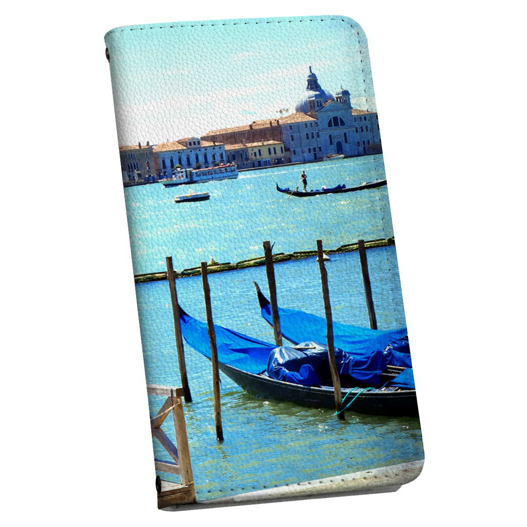 AQUOS wish5 用 SH-52F / SH-M32 共通対応 手帳型ケース ストラップ付き ショルダー sh52f スマホ 落下防止 手帳型 マグネット式 ピタッと閉まる スマホカバー 肩掛け 斜めかけ 002364 景色　風景　写真