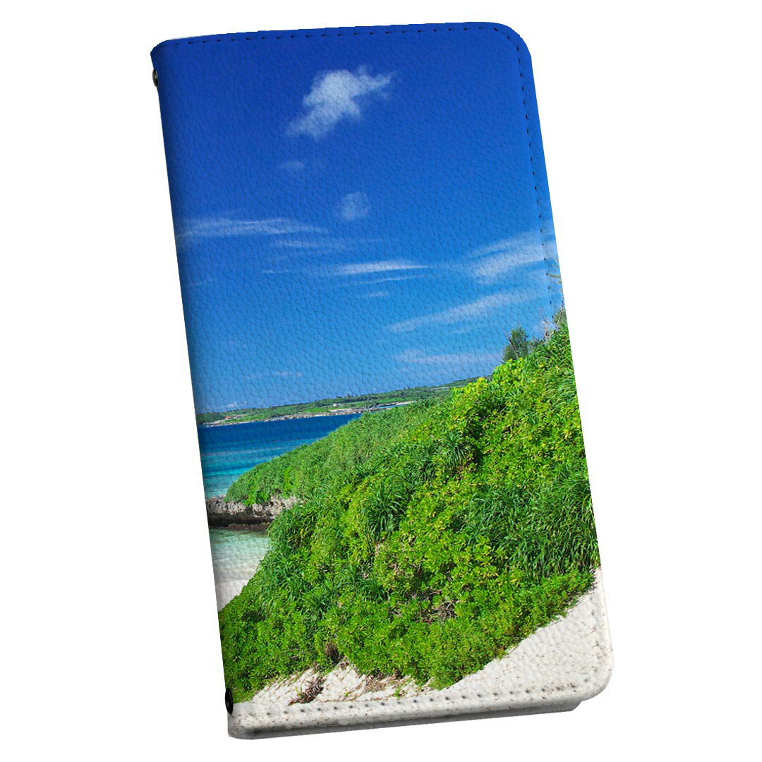 iPhone14pro 6.1インチ 専用 各キャリア iPhone14 Pro プロ 共通対応 ケース カバー 手帳型 マグネット式 ピタッと閉まる レザーケース カード収納 ポケット igcase 002777 夏　海　写真