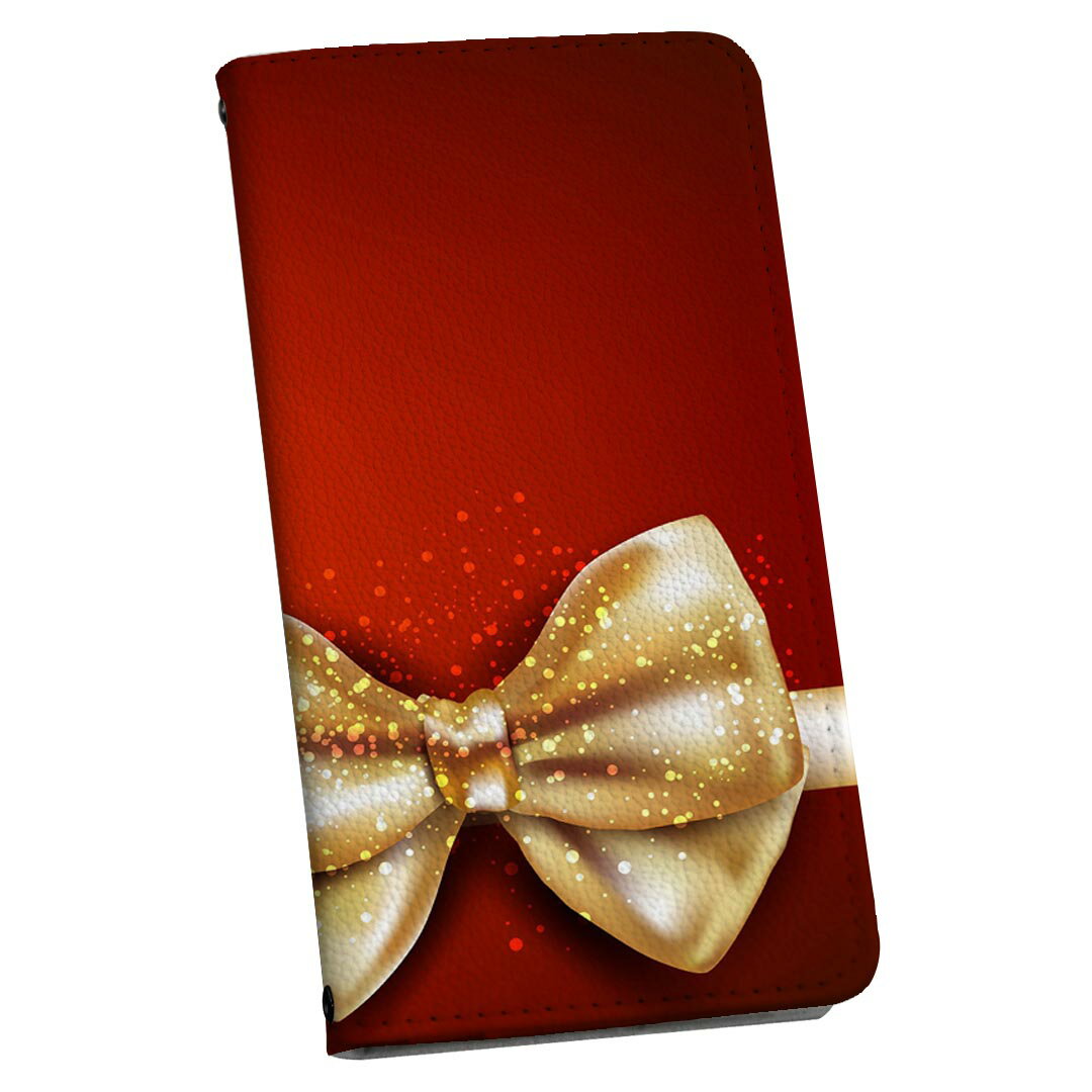 iPhone13 6.1インチ 専用 各キャリア ストラップ付き iphone 13 ケース ショルダー スマホ 落下防止 手帳型 マグネット式 ピタッと閉まる スマホカバー 肩掛け 斜めかけ 002837 リボン　赤　白