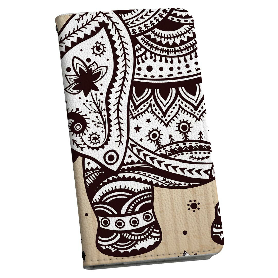 iPhone14 plus 6.7 インチ 専用 各キャリア iPhone14plus プラス 共通対応 ストラップ付き ケース ショルダー スマホ 落下防止 手帳型 マグネット式 ピタッと閉まる スマホカバー 肩掛け 斜めかけ 003551 ぞう　動物　模様