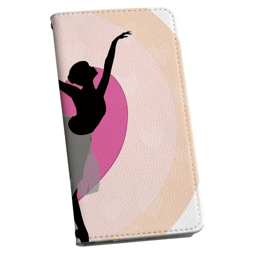 arrows SV F-03H アローズ f03h 専用 ケース カバー 手帳型 マグネット式 ピタッと閉まる レザーケース sc02k カード収納 ポケット igcase 003640 人物 バレエ シンプル