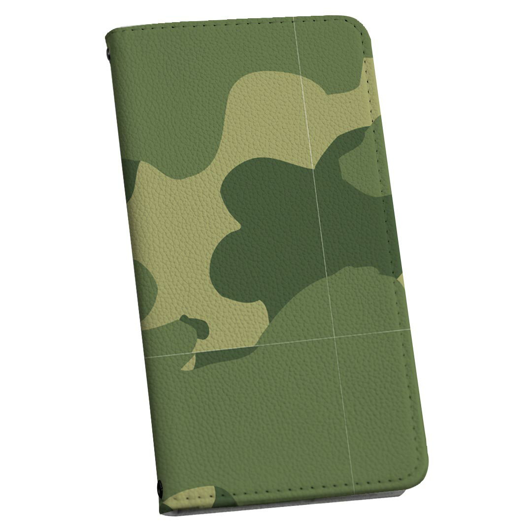 SH-01L AQUOS sense2 アクオス センスツー ストラップ付き sh01l ケース ショルダー スマホ 落下防止 手帳型 マグネット式 ピタッと閉まる スマホカバー 肩掛け 斜めかけ 003859 迷彩　カモフラ　模様