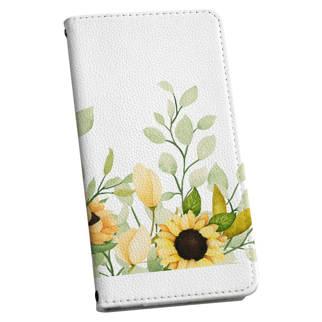 Google Pixel 9a ケース カバー 手帳型 マグネット式 ピタッと閉まる レザーケース pixel9a カード収納 ポケット igcase 020796 夏 花 向日葵(2.0)