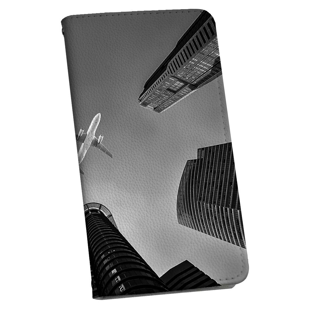 Google Pixel 9 Pro XL 専用 ケース カバー 手帳型 マグネット式 ピタッと閉まる レザーケース pixel9proxl カード収納 ポケット igcase 022845 写真　飛行機　ビル