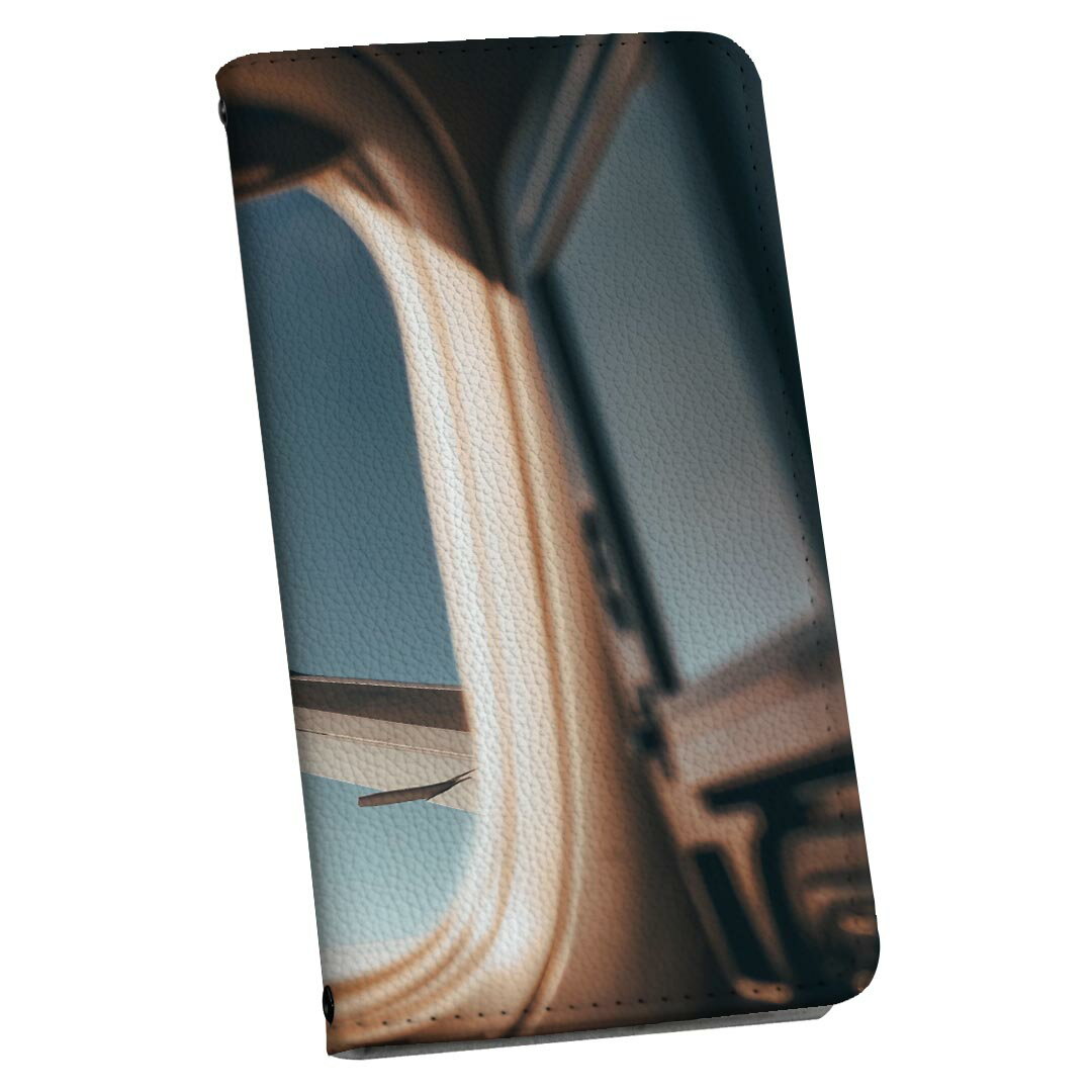 iPhoneX iPhone 10 アイフォーン エックス　テン 専用 iphone x ケース ショルダー スマホ 落下防止 手帳型 マグネット式 ピタッと閉まる スマホカバー 肩掛け 斜めかけ 022846 写真　飛行機