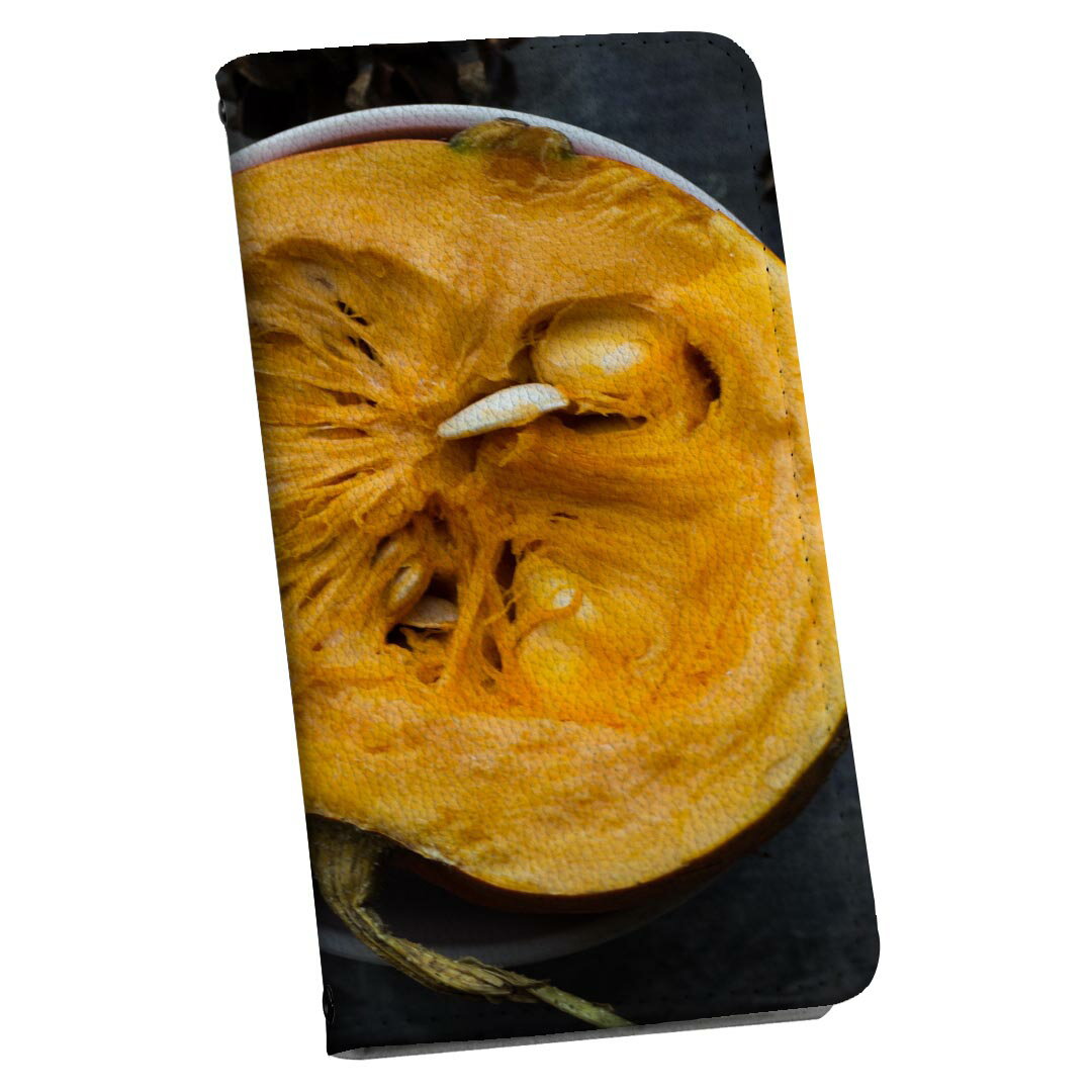 iPhone 6 plus/ iPhone 6s plus / iPhone 7 plus / iPhone 8 plus ストラップ付き ケース ショルダー iphone6plus スマホ 手帳型 マグネット式 ピタッと閉まる スマホカバー 肩掛け 斜めかけ 022907 かぼちゃ　食べ物　写真　パンプキン