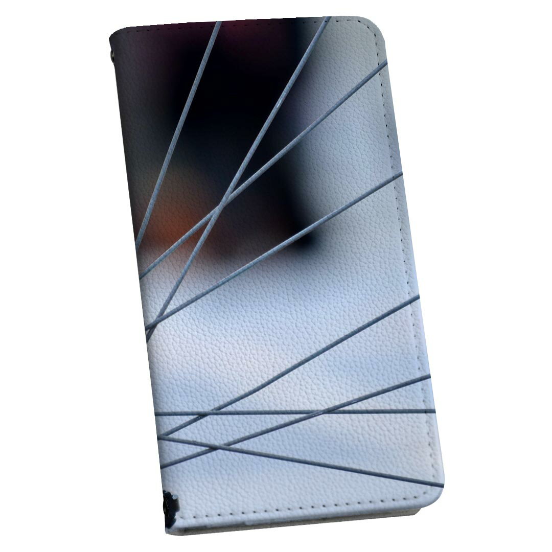 らくらくスマートフォン F-52B ストラップ付き f52b ケース ショルダー スマホ 落下防止 手帳型 マグネット式 ピタッと閉まる スマホカバー 肩掛け 斜めかけ 022979 自転車　写真