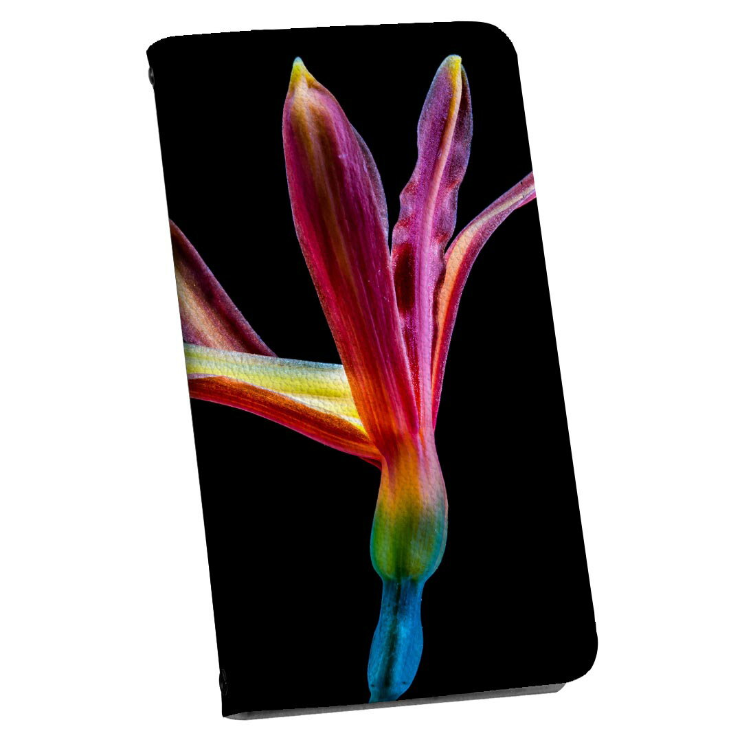 Xperia 10 VI 用 SO-52E / SOG14 / A402SO / 共通対応 手帳型 so52e ケース カバー ストラップ付き ショルダー スマホ 落下防止 手帳型 マグネット式 ピタッと閉まる スマホカバー 肩掛け 斜めかけ 022986 花　カラフル　写真