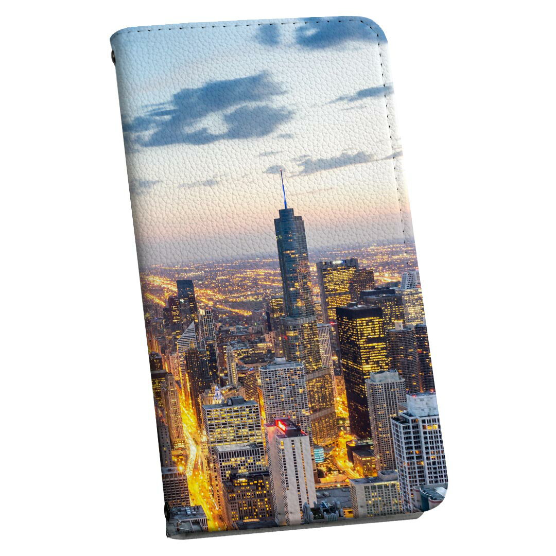 Google Pixel9a 用 手帳型ケース ストラップ付き ショルダー スマホ 落下防止 手帳型 マグネット式 ピタッと閉まる スマホカバー 肩掛け 斜めかけ 023107 風景　夜景　写真