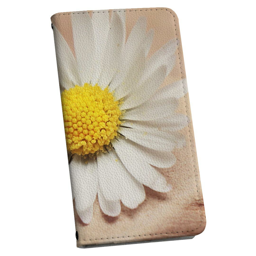 あんしんスマホ KY-51B ストラップ付き ky51b ケース ショルダー スマホ 落下防止 手帳型 マグネット式 ピタッと閉まる スマホカバー 肩掛け 斜めかけ 023187 花　フラワー　ハート