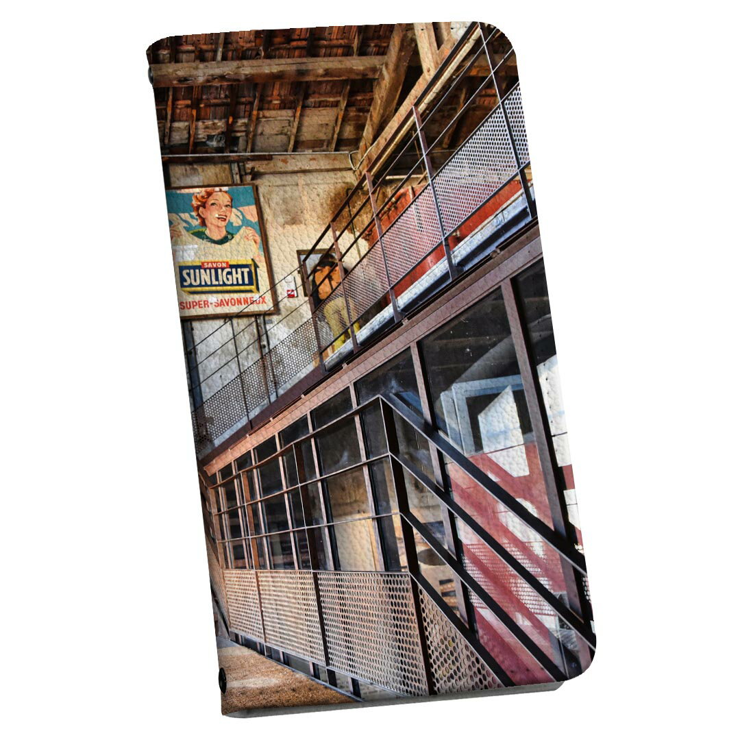 Galaxy A20 SC-02M ギャラクシー sc02m ストラップ付き ケース ショルダー スマホ 落下防止 手帳型 マグネット式 ピタッと閉まる スマホカバー 肩掛け 斜めかけ 023257 建物　写真