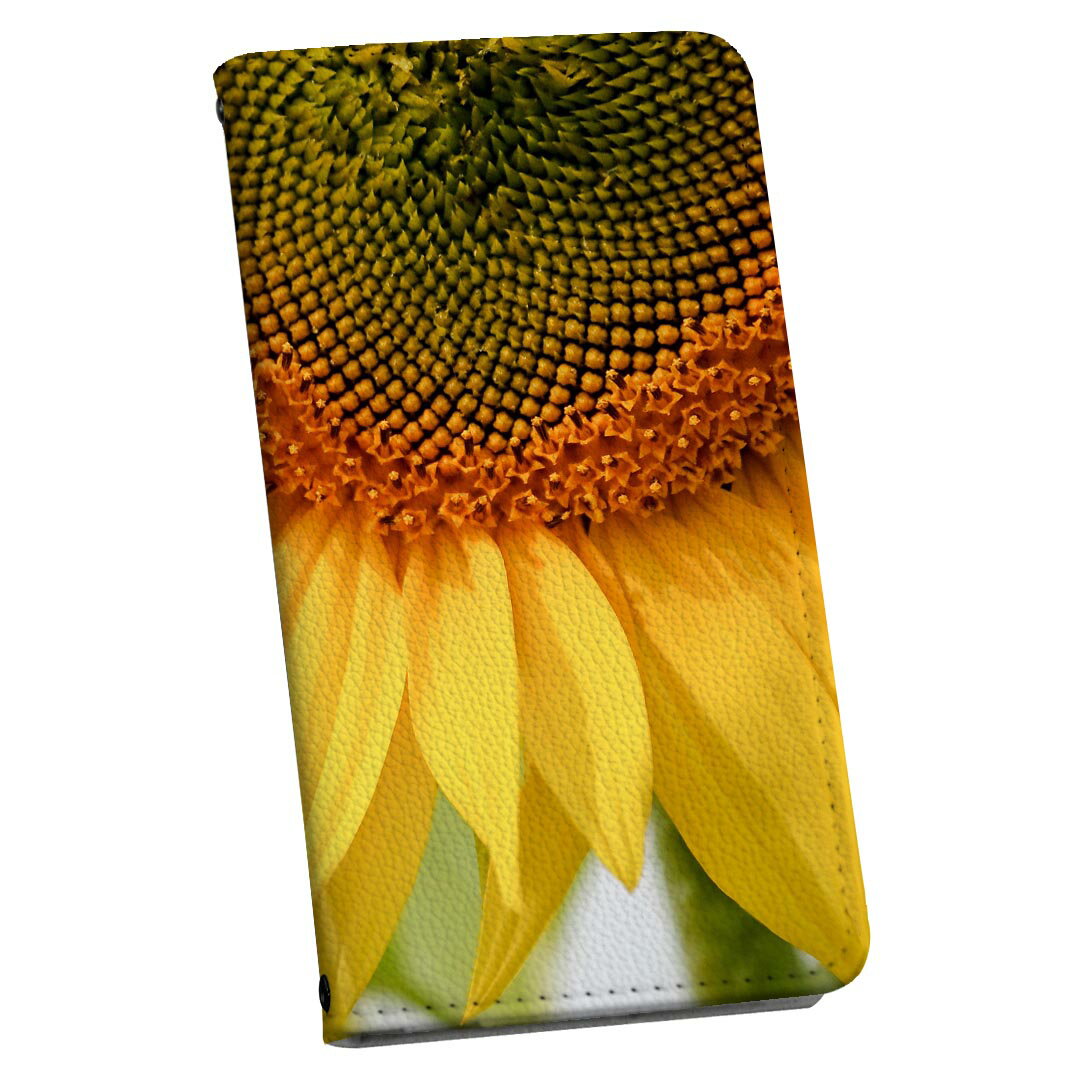 Galaxy S21 5G SC-51B ギャラクシー ストラップ付き sc51b ケース ショルダー スマホ 落下防止 手帳型 マグネット式 ピタッと閉まる スマホカバー 肩掛け 斜めかけ 023602 花　フラワー　ひまわり