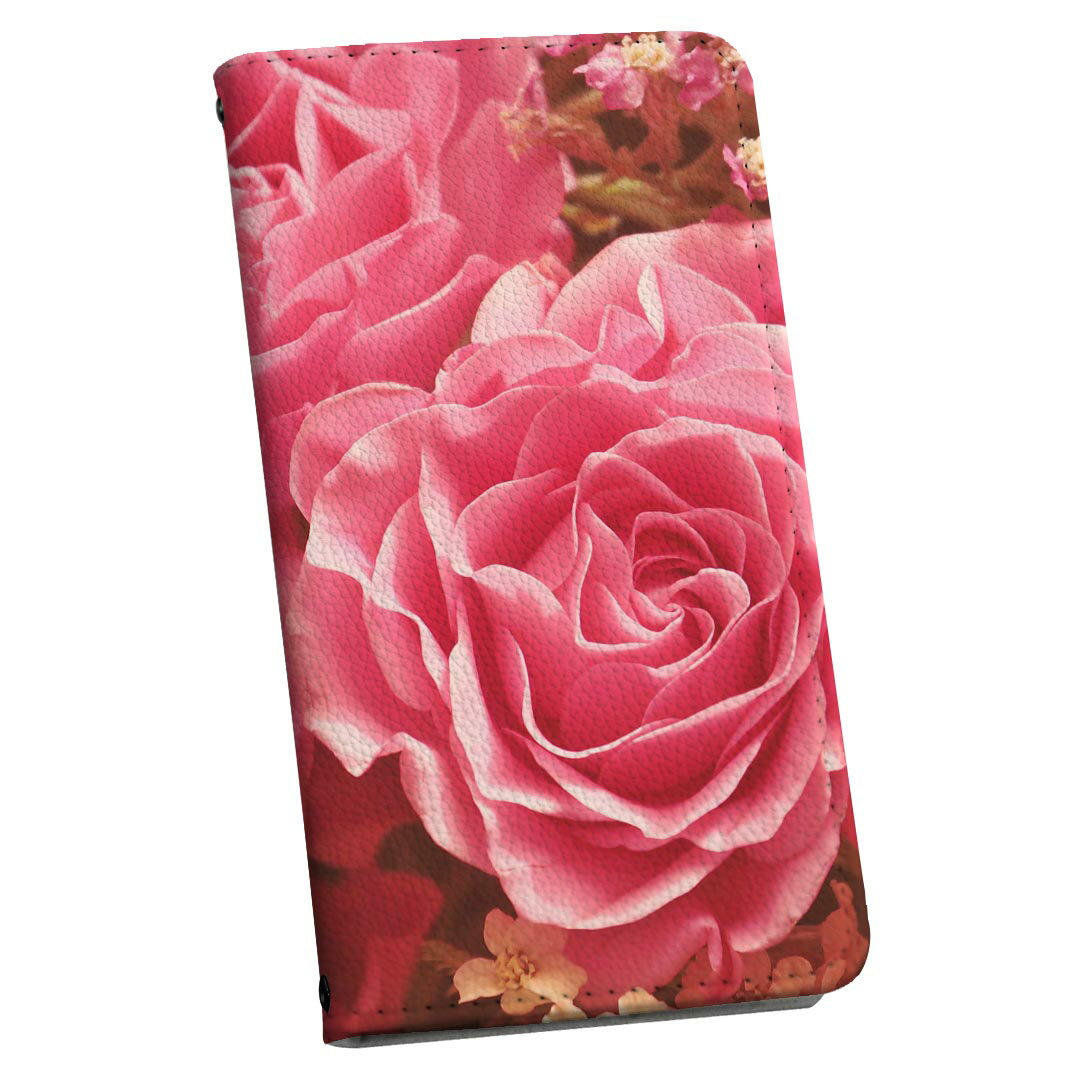 iPhone 6 plus/ iPhone 6s plus / iPhone 7 plus / iPhone 8 plus 専用 ケース カバー 手帳型 マグネット式 ピタッと閉まる レザーケース カード収納 ポケット igcase 023750 花 フラワー