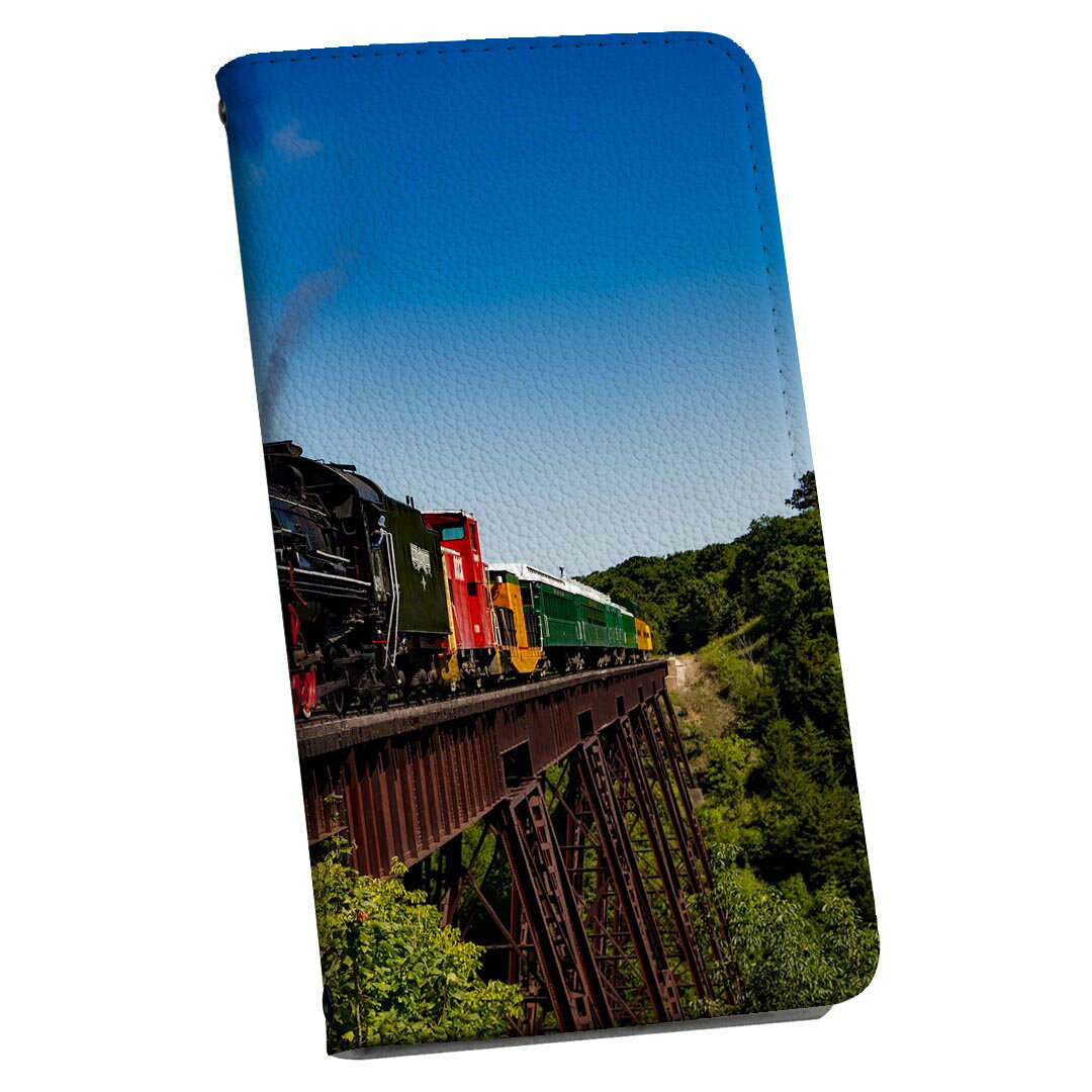 iPhoneXS iPhone 10S アイフォーン エックス テンエス iphone xs ストラップ付き ケース ショルダー スマホ 落下防止 手帳型 マグネット式 ピタッと閉まる スマホカバー 肩掛け 斜めかけ 023901 機関車　鉄道