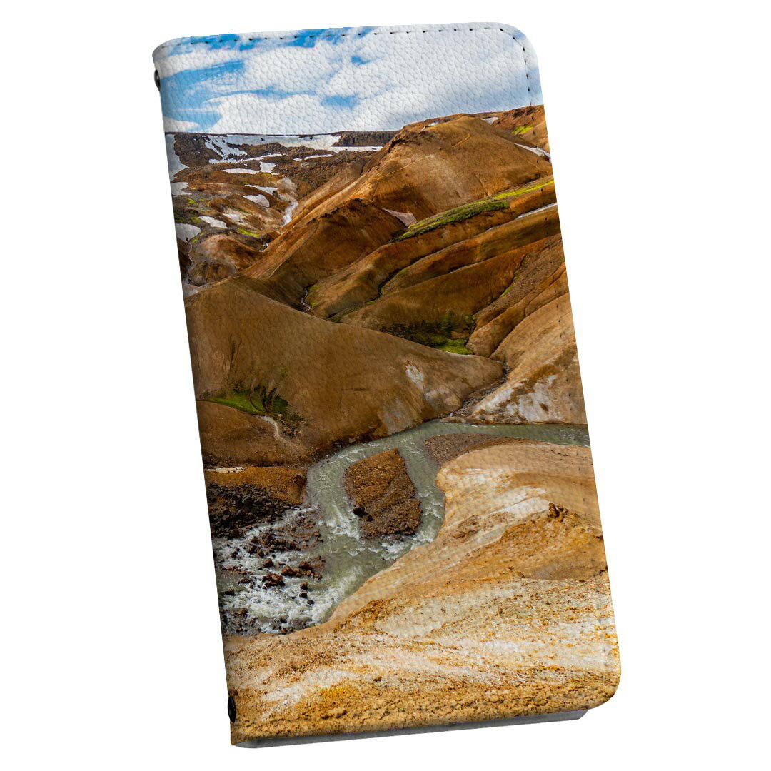 iPhone16plus 6.7インチ 専用 各キャリア iPhone 16 plus 共通対応 ケース カバー 手帳型 マグネット式 ピタッと閉まる レザーケース iphone 16plus カード収納 ポケット igcase 023941 山　景色　写真