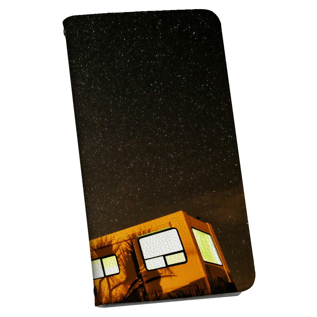 Galaxy S22 SC-51C / SCG13 共通対応 ストラップ付き sc51c ケース ショルダー スマホ 落下防止 手帳型 マグネット式 ピタッと閉まる スマホカバー 肩掛け 斜めかけ 025588 キャンプ　星空　写真　風景