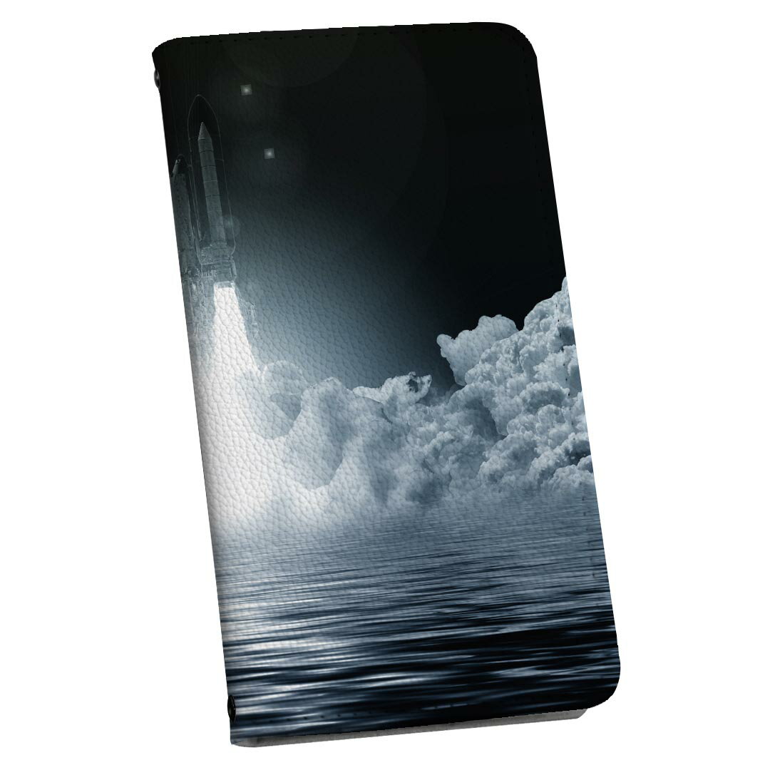 iPhone6 iphone 6/7/8 共通対応 アイフォーン ストラップ付き ケース ショルダー スマホ 落下防止 手帳型 マグネット式 ピタッと閉まる スマホカバー 肩掛け 斜めかけ 025631 宇宙　スペースシャトル　写真