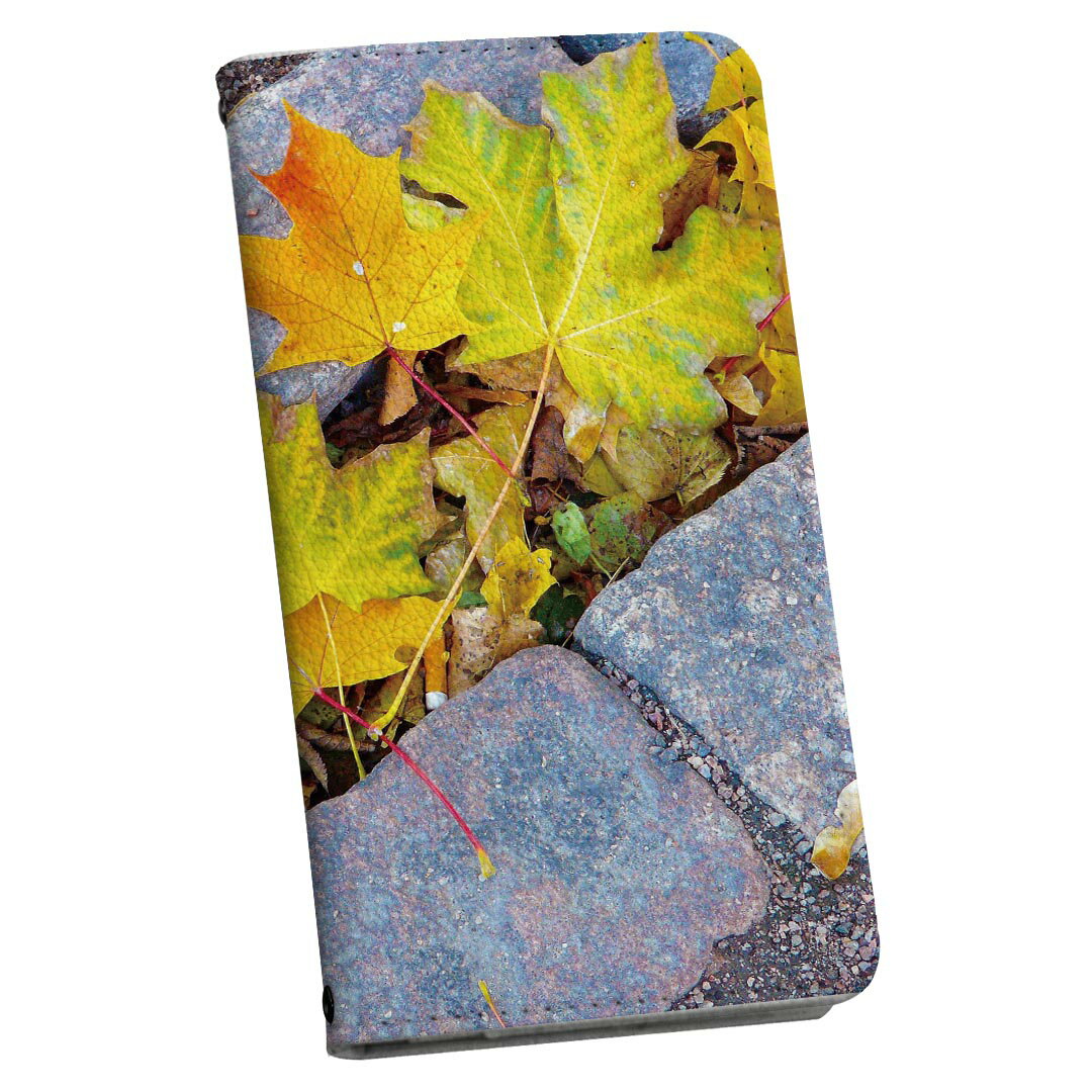 L-03K LG Electronics LG style エルジースタイル 専用 ケース カバー 手帳型 マグネット式 ピタッと閉まる レザーケース l03k docomo カード収納 ポケット igcase 025815 紅葉　秋　もみじ