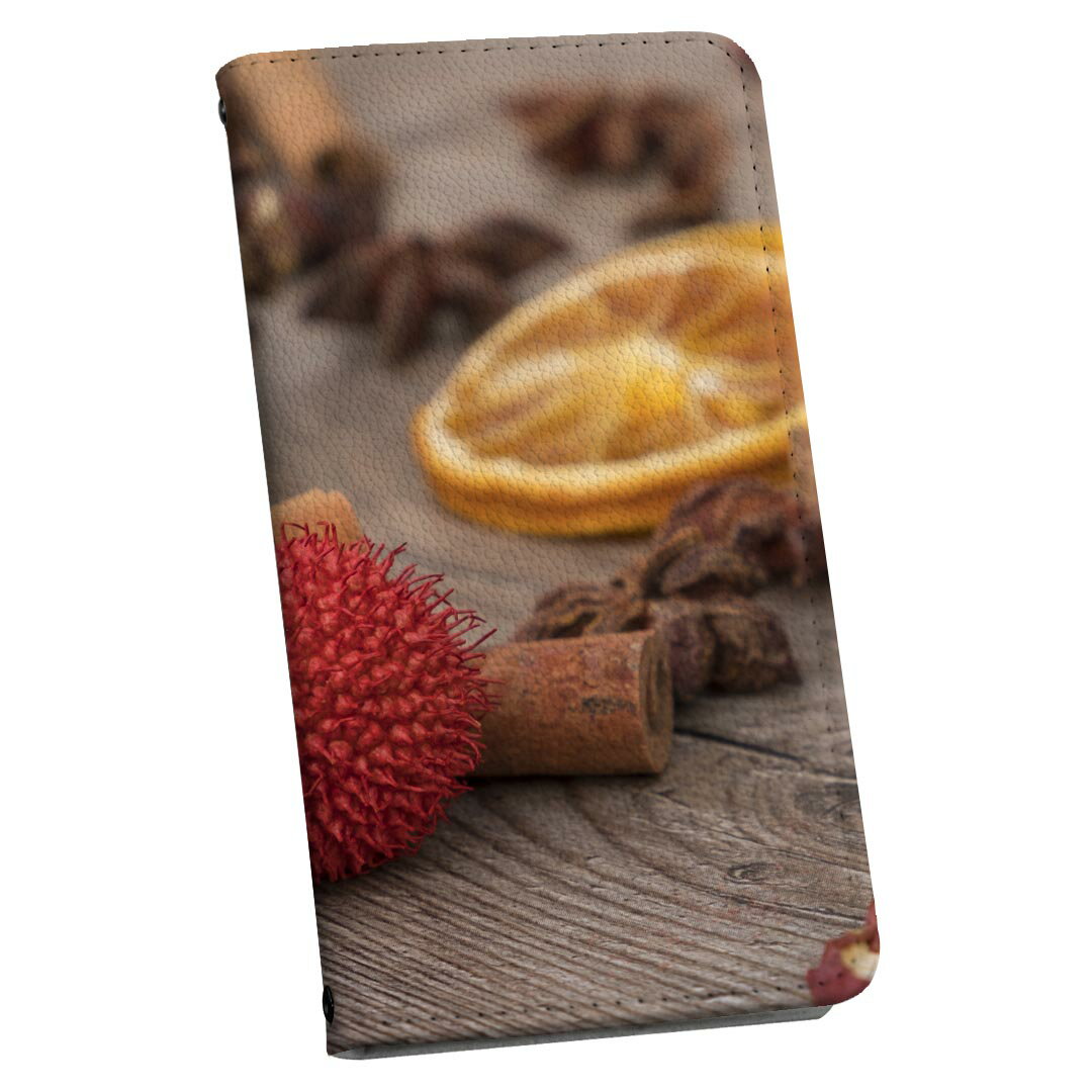 iPhone14pro 6.1インチ 専用 各キャリア iPhone14 Pro プロ 共通対応 ケース ショルダー スマホ 落下防止 手帳型 マグネット式 ピタッと閉まる スマホカバー 肩掛け 斜めかけ 025875 クリスマス　シナモン　オレンジ