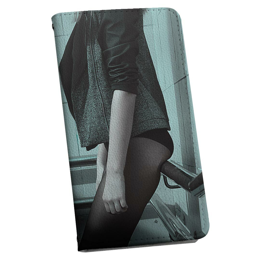 Galaxy A51 5G SCG07 ギャラクシー ストラップ付き scg07 ケース ショルダー スマホ 落下防止 手帳型 マグネット式 ピタッと閉まる スマホカバー 肩掛け 斜めかけ 025885 女性　写真