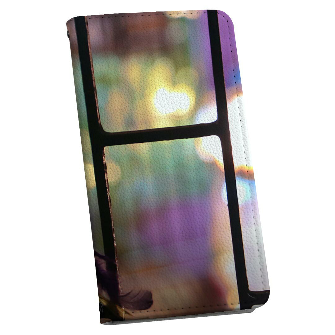 商品特徴・シームレスな全面デザイン（内側は落ち着いたオフホワイト）・外側は高品質の人工革を使用・内側にはスマホを装着するケースが付属・機種専用のカメラホール仕様でケースを装着したままの撮影が可能・ワンセグや動画の視聴に便利な横置きスタンド機能・ICカードなどを2枚まで収納できるカードスロット付き・マグネットフリップで開け閉めカンタン注意事項商品画像はサンプルイメージですので、ご覧の環境によっては多少色味に違いを感じる場合がございます。イメージと違った、モニターと色味が異なるという理由での交換や返金はご対応出来かねます。カバーのみの販売で本体は付属しません。ケース装着のままケーブルを挿しての充電は可能ですが、卓上ホルダでの充電は仕様上対応しておりません。また、ワイヤレス充電対応機種についてはお使いの機器や環境により反応しない場合があります。お手数ですがケースから外してお使い下さい。卓上ホルダ及びワイヤレスでの充電は保障の対象外となります。こちらは無地のレザーにデザインをプリントした商品で、デコなどの加工はございません。凹凸や光沢があるように見えたり布地や金属を素材にしたように見える商品もありますが、デザインの図版によるものです。撮影時にカバーが映り込む恐れがあるため、カメラ用の穴は若干大きめに開けています。カメラ穴の位置にわずかなズレが生じる場合がございます。また印刷時に微妙な画像のズレが生じる場合がございます。ご注文後に1点1点制作する受注生産品のため、不良品以外のご返品や交換は固くお断り致します。機種の選択間違いも保証対象外となりますため、ご注文の際は必ず機種をご確認下さい。発送について完全受注生産のハンドメイド商品となりますので、既製品と比べて発送までお時間を頂いています。 基本的に決済確認後、通常で3営業日程度、最大で10営業日程度での発送となります。繁忙期や休業日明けの場合はさらに時間がかかる場合があります。 その際には別途メールにてご連絡致します。メール便の場合、発送日から到着までに2?4日ほどかかる場合が多く、紛失などの保障もご対応できかねます。あらかじめご了承下さい。