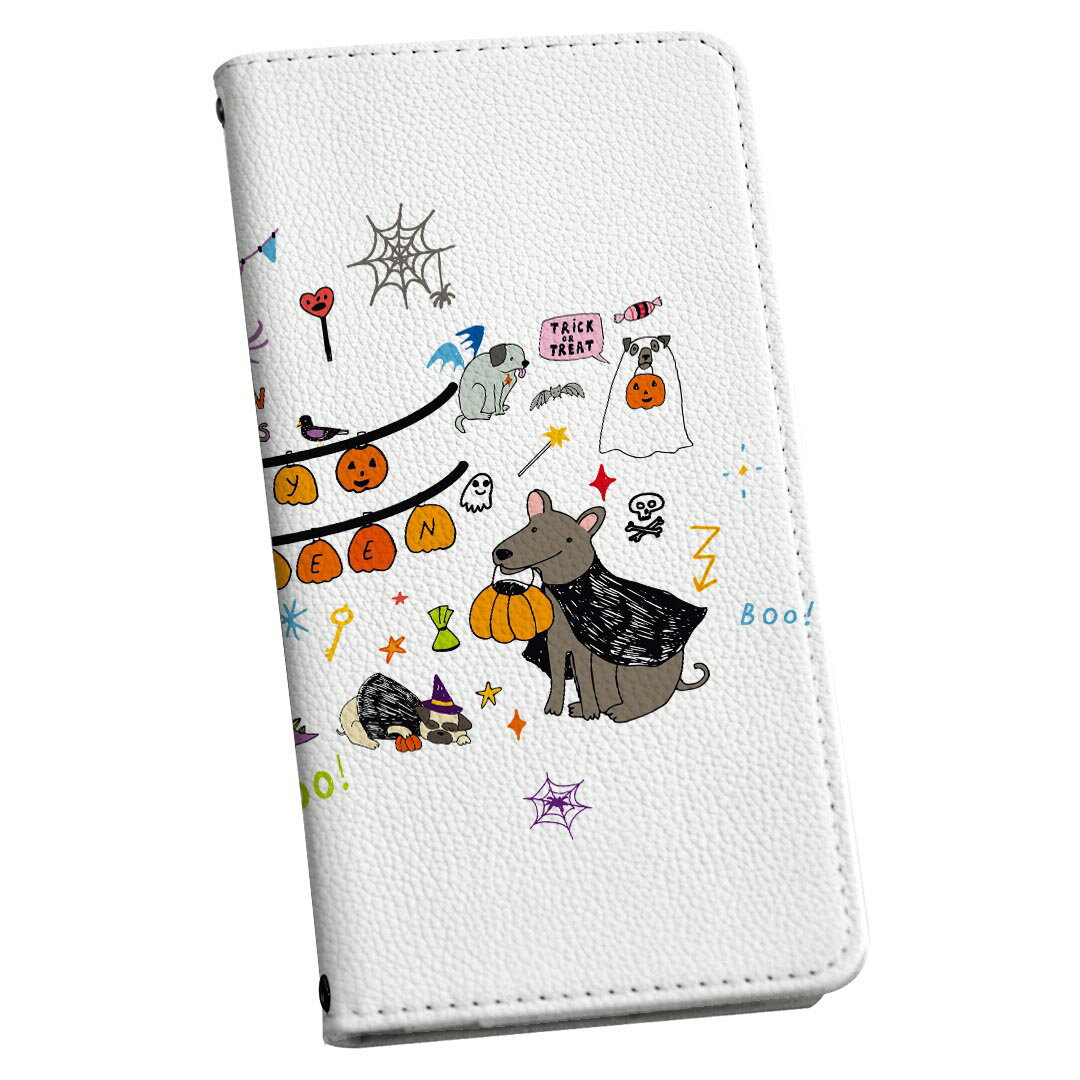 iPhone 16e 用 各キャリア 共通対応 iphone 16e 手帳型ケース カバー 手帳型 マグネット式 ピタッと閉まる レザーケース カード収納 ポケット igcase 026122 犬 dog Halloween