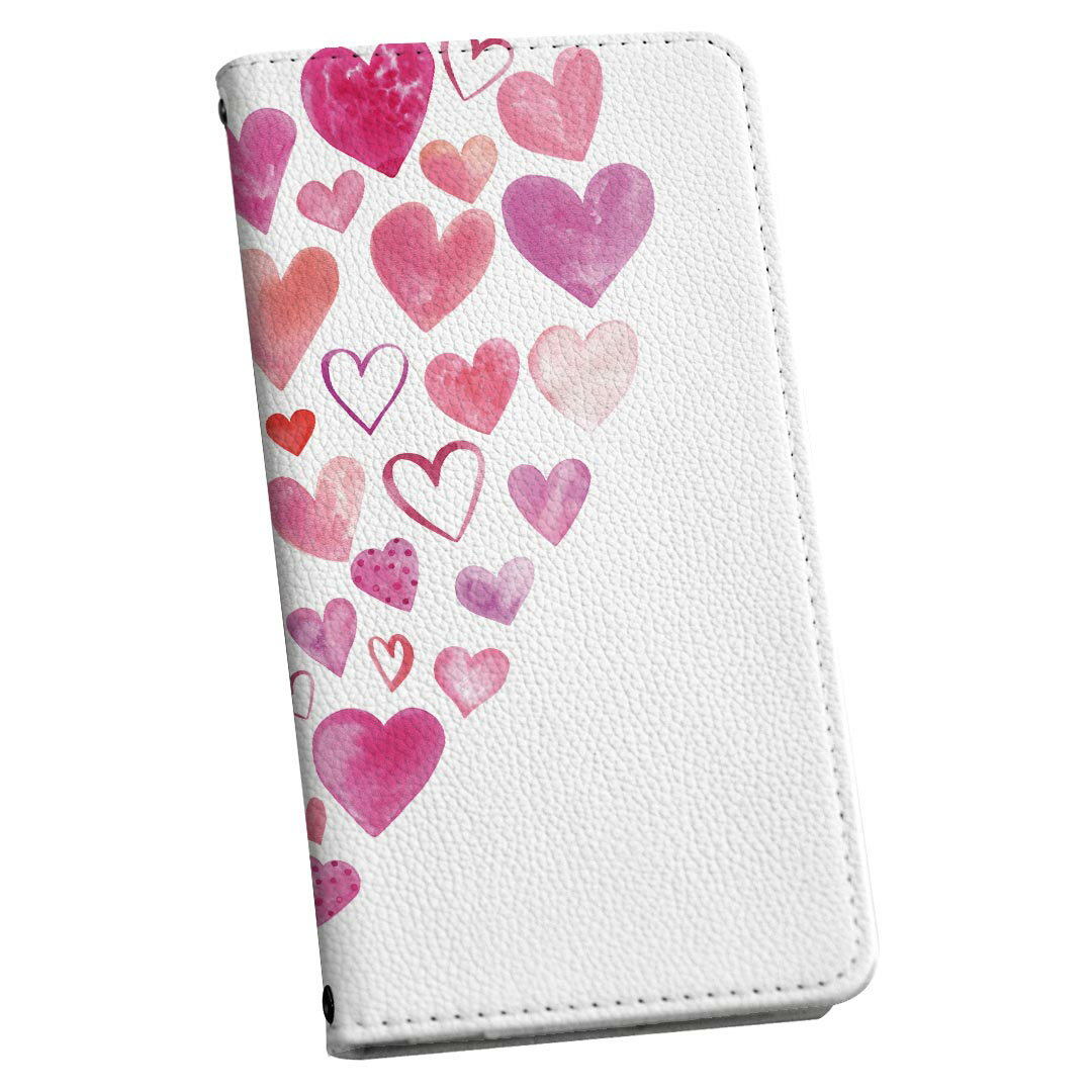 iPhone 16e 用 各キャリア 共通対応 iphone 16e 手帳型ケース カバー 手帳型 マグネット式 ピタッと閉まる レザーケース カード収納 ポケット igcase 031565 ハート かわいい(2.0)