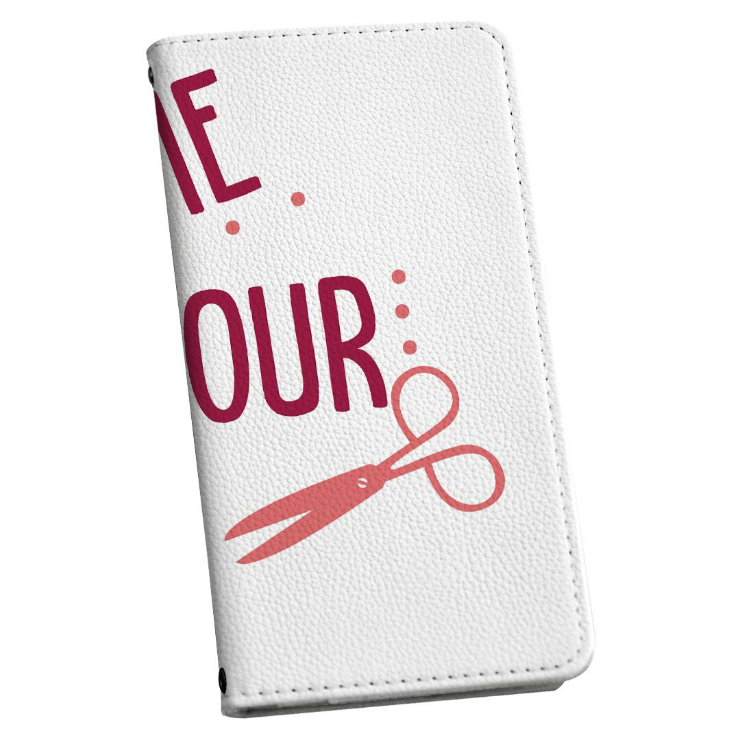 Xperia 10 VI 用 SO-52E / SOG14 / A402SO / 共通対応 手帳型 so52e ケース カバー ストラップ付き ショルダー スマホ 落下防止 手帳型 マグネット式 ピタッと閉まる スマホカバー 肩掛け 斜めかけ 031802 ヘアサロン おしゃれ ピンク