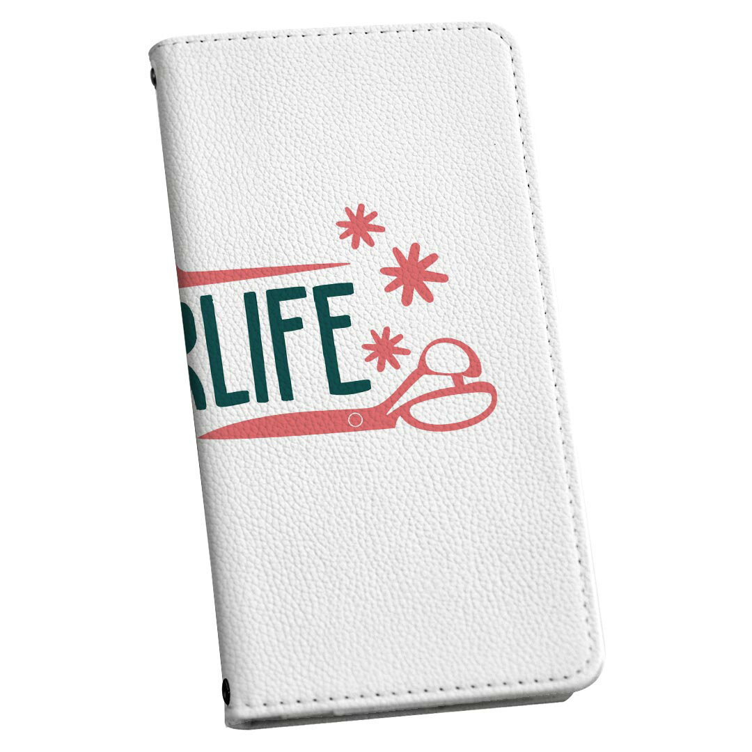 Galaxy S23 FE SCG24 用 ケース カバー 手帳型 マグネット式 ピタッと閉まる レザーケース カード収納 ポケット 031822 ヘアライフ おしゃれ ピンク