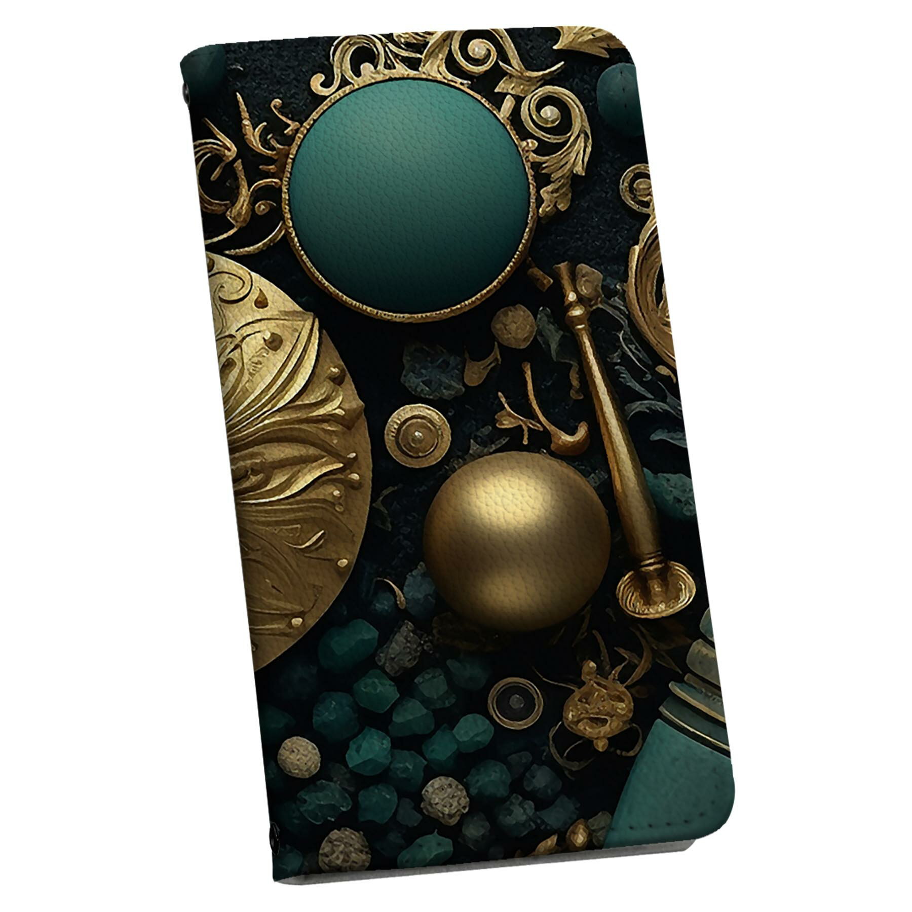 商品特徴・シームレスな全面デザイン（内側は落ち着いたオフホワイト）・外側は高品質の人工革を使用・内側にはスマホを装着するケースが付属・機種専用のカメラホール仕様でケースを装着したままの撮影が可能・ワンセグや動画の視聴に便利な横置きスタンド機...