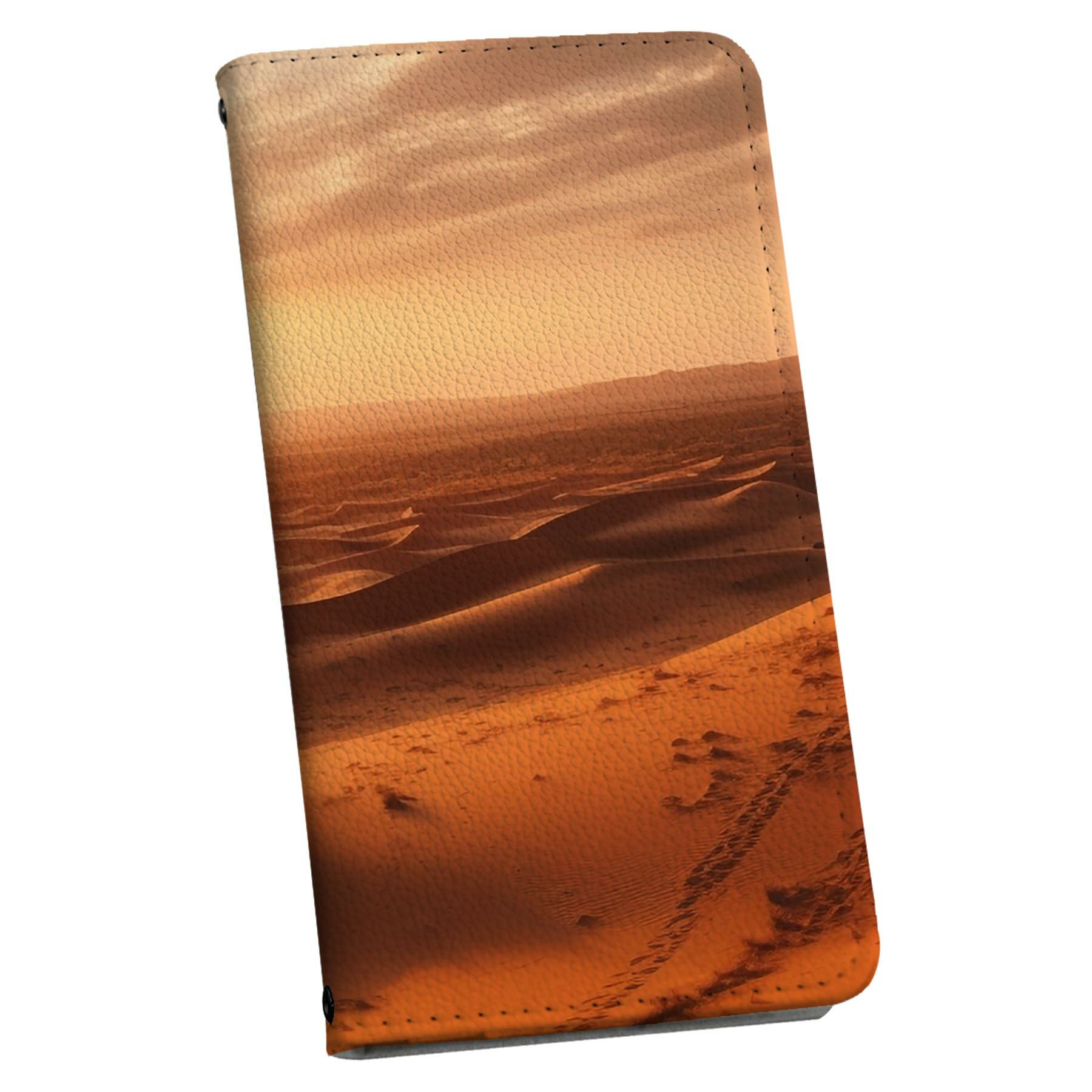 Xperia 10 VI 用 SO-52E / SOG14 / A402SO / 共通対応 手帳型 so52e ケース カバー ストラップ付き ショルダー スマホ 落下防止 手帳型 マグネット式 ピタッと閉まる スマホカバー 肩掛け 斜めかけ 033794 砂漠