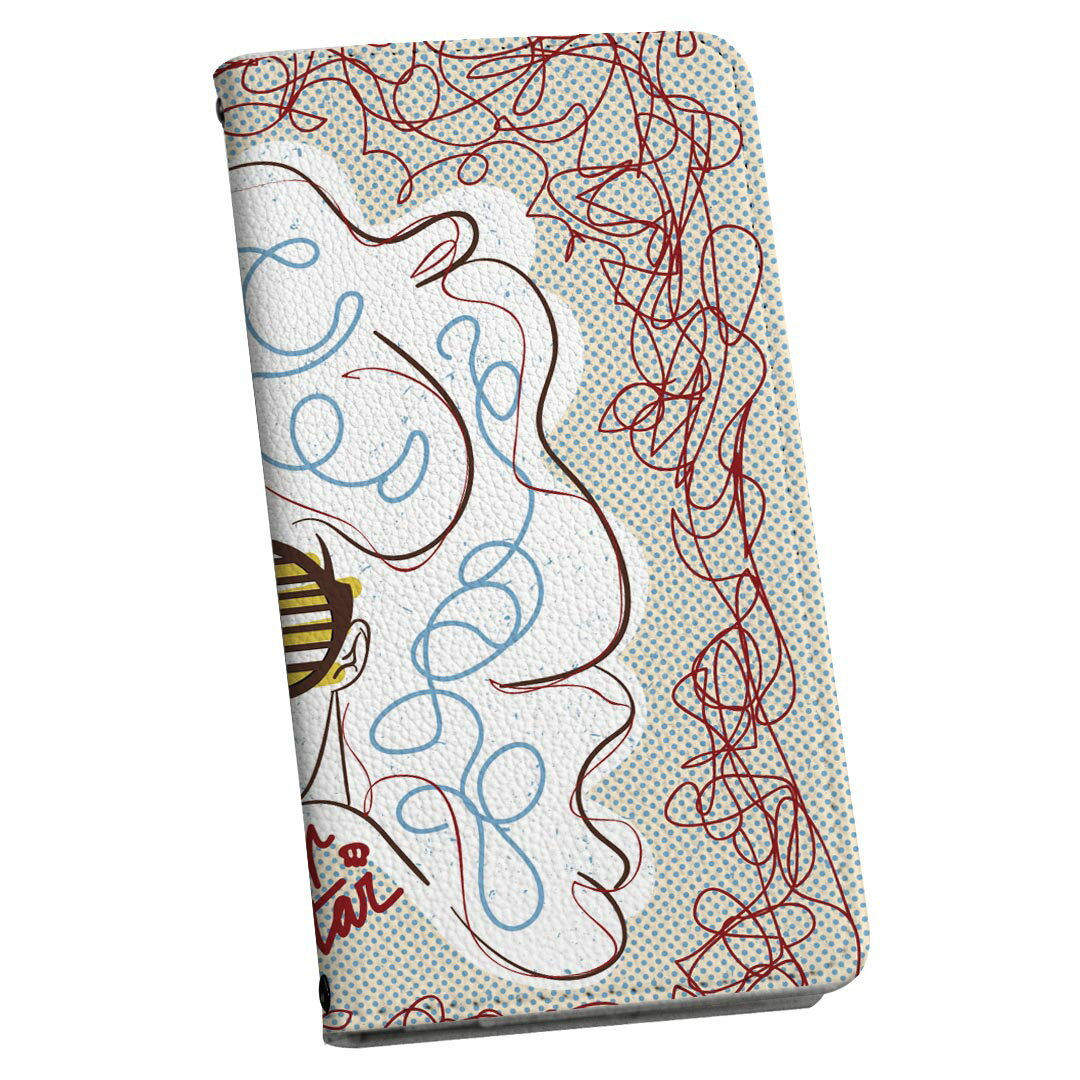 iPhone17 用 スマホカバー 各キャリア 共通対応 手帳型ケース ストラップ付き ショルダー スマホ 落下防止 手帳型 マグネット式 ピタッと閉まる スマホカバー 肩掛け 斜めかけ 035987 アート 女性 メガネ