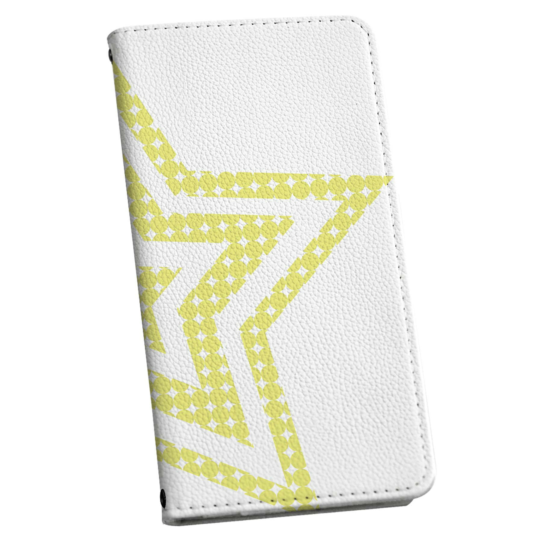 Mobile Phone Cases - AQUOS wish4 用 ケース カバー 手帳型 SH-52E / A402SH 共通対応 マグネット式 ピタッと閉まる レザーケース sh52e カード収納 ポケット igcase 005727 星　スター