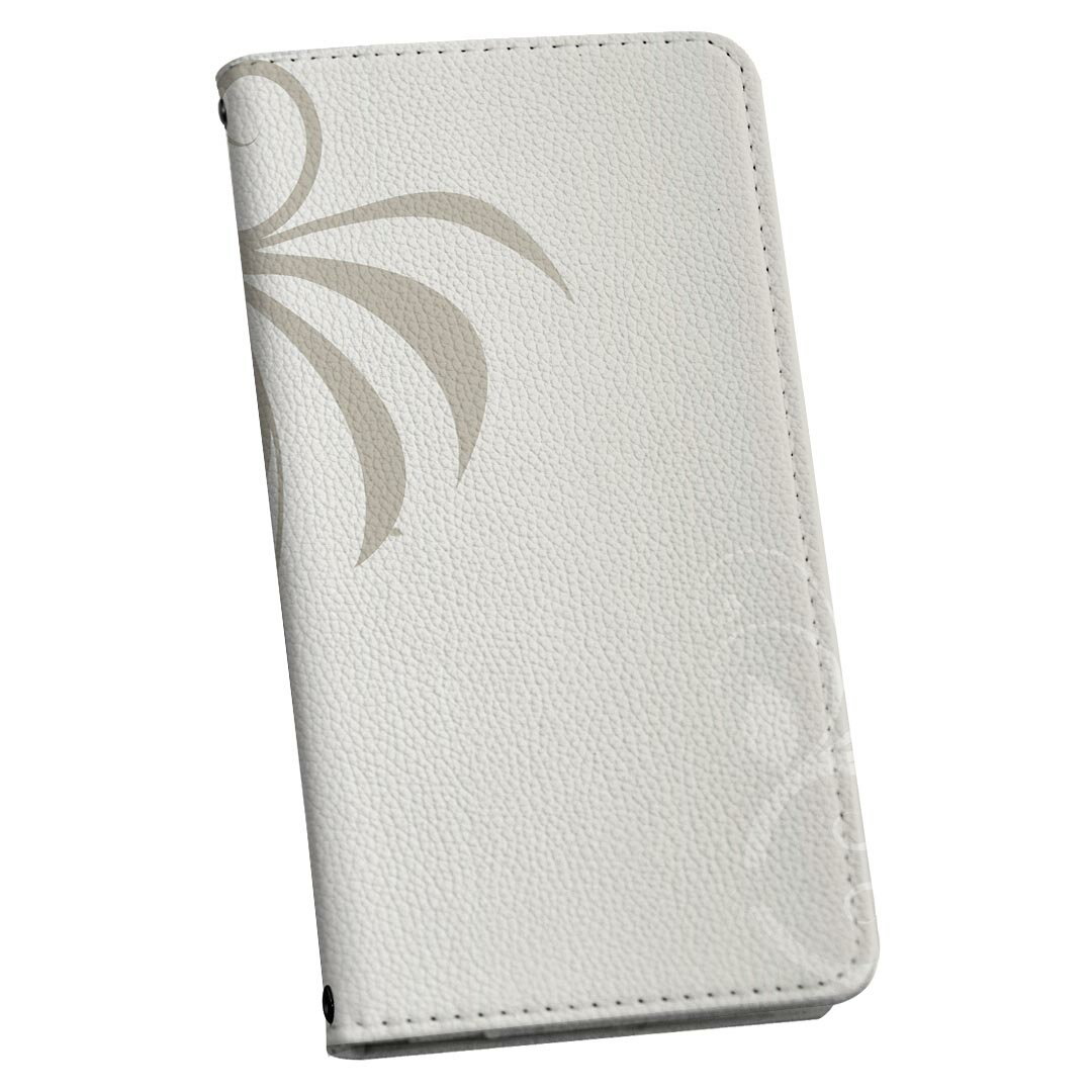 Mobile Phone Cases - らくらくスマートフォン a A401FC 用 ケース カバー 手帳型 マグネット式 ピタッと閉まる レザーケース a401fc カード収納 ポケット igcase 005812 ハート　赤　レッド