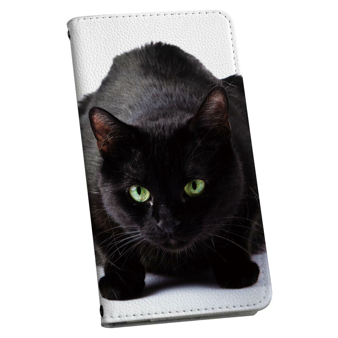 SHV39 AQUOS R アクオス R au エーユー ストラップ付き ケース ショルダー スマホ 落下防止 手帳型 マグネット式 ピタッと閉まる スマホカバー 肩掛け 斜めかけ 005958 アニマル 写真　動物　ねこ　猫