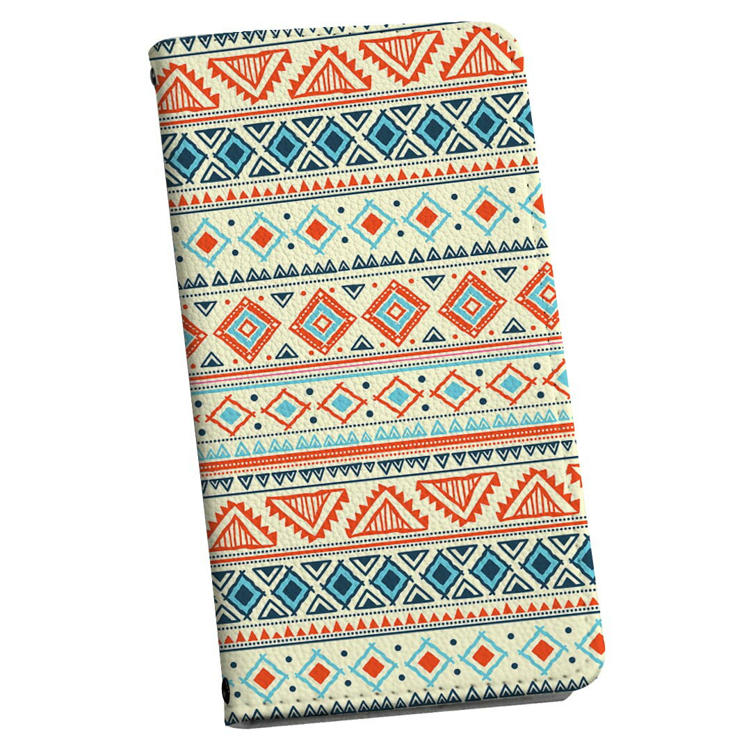 L-03K LG Electronics LG style エルジースタイル 専用 ケース カバー 手帳型 マグネット式 ピタッと閉まる レザーケース l03k docomo カード収納 ポケット igcase 006121 オレンジ　模様