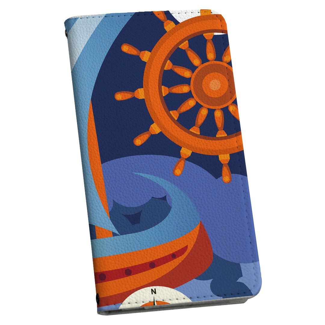 iPhone15plus 6.7 インチ 専用 各キャリア iPhone 15 plus 共通対応 ストラップ付き ケース ショルダー スマホ 落下防止 手帳型 マグネット式 ピタッと閉まる スマホカバー 肩掛け 斜めかけ 006135 マリン　船　海