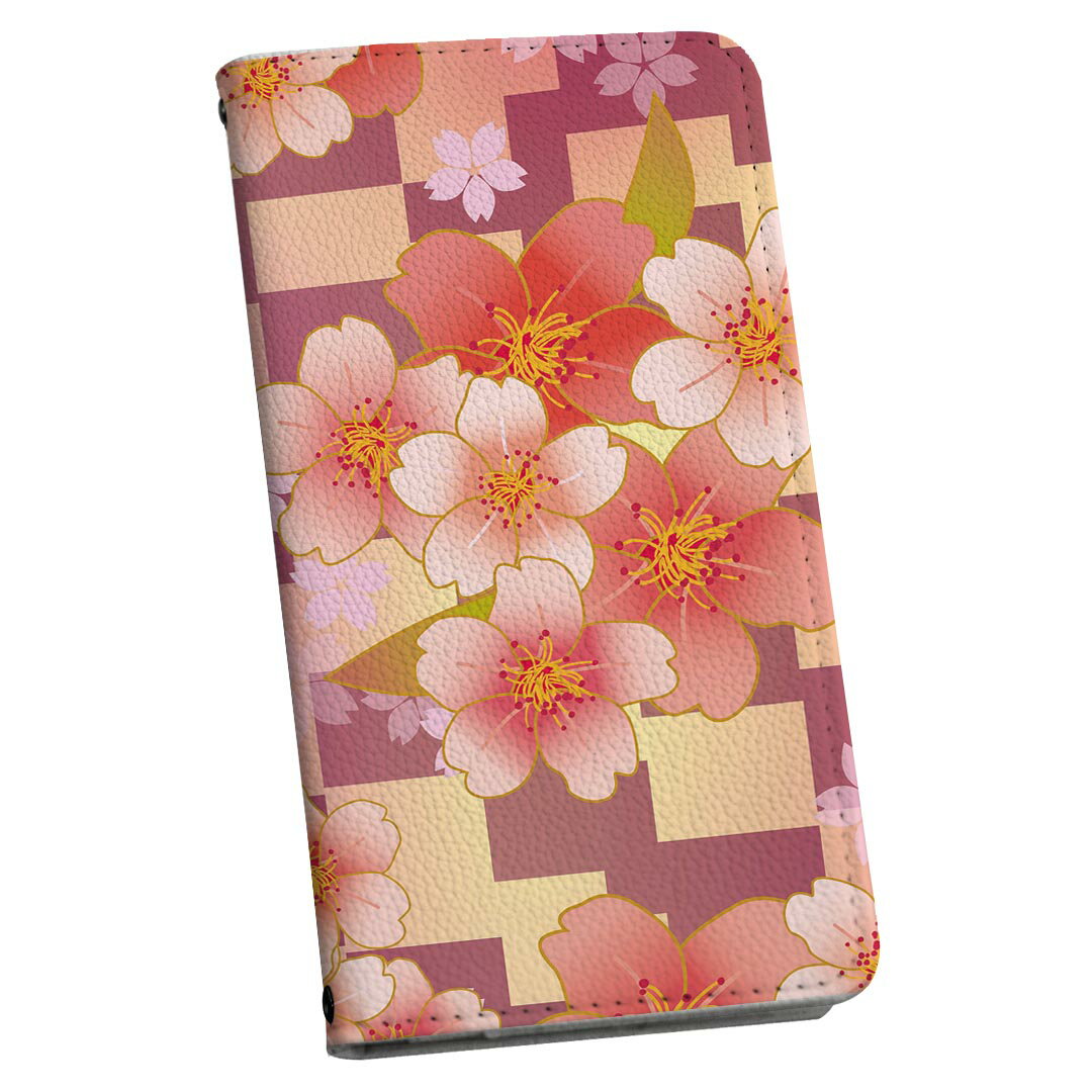 商品特徴・シームレスな全面デザイン（内側は落ち着いたオフホワイト）・外側は高品質の人工革を使用・内側にはスマホを装着するケースが付属・機種専用のカメラホール仕様でケースを装着したままの撮影が可能・ワンセグや動画の視聴に便利な横置きスタンド機能・ICカードなどを2枚まで収納できるカードスロット付き・マグネットフリップで開け閉めカンタン注意事項商品画像はサンプルイメージですので、ご覧の環境によっては多少色味に違いを感じる場合がございます。イメージと違った、モニターと色味が異なるという理由での交換や返金はご対応出来かねます。カバーのみの販売で本体は付属しません。ケース装着のままケーブルを挿しての充電は可能ですが、卓上ホルダでの充電は仕様上対応しておりません。また、ワイヤレス充電対応機種についてはお使いの機器や環境により反応しない場合があります。お手数ですがケースから外してお使い下さい。卓上ホルダ及びワイヤレスでの充電は保障の対象外となります。こちらは無地のレザーにデザインをプリントした商品で、デコなどの加工はございません。凹凸や光沢があるように見えたり布地や金属を素材にしたように見える商品もありますが、デザインの図版によるものです。撮影時にカバーが映り込む恐れがあるため、カメラ用の穴は若干大きめに開けています。カメラ穴の位置にわずかなズレが生じる場合がございます。また印刷時に微妙な画像のズレが生じる場合がございます。ご注文後に1点1点制作する受注生産品のため、不良品以外のご返品や交換は固くお断り致します。機種の選択間違いも保証対象外となりますため、ご注文の際は必ず機種をご確認下さい。発送について完全受注生産のハンドメイド商品となりますので、既製品と比べて発送までお時間を頂いています。 基本的に決済確認後、通常で3営業日程度、最大で10営業日程度での発送となります。繁忙期や休業日明けの場合はさらに時間がかかる場合があります。 その際には別途メールにてご連絡致します。メール便の場合、発送日から到着までに2?4日ほどかかる場合が多く、紛失などの保障もご対応できかねます。あらかじめご了承下さい。