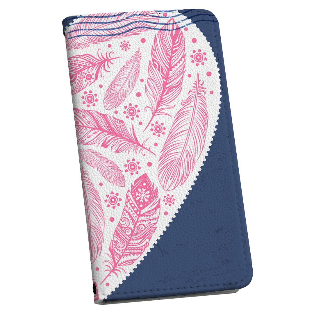 商品特徴・シームレスな全面デザイン（内側は落ち着いたオフホワイト）・外側は高品質の人工革を使用・内側にはスマホを装着するケースが付属・機種専用のカメラホール仕様でケースを装着したままの撮影が可能・ワンセグや動画の視聴に便利な横置きスタンド機能・ICカードなどを2枚まで収納できるカードスロット付き・マグネットフリップで開け閉めカンタン注意事項商品画像はサンプルイメージですので、ご覧の環境によっては多少色味に違いを感じる場合がございます。イメージと違った、モニターと色味が異なるという理由での交換や返金はご対応出来かねます。カバーのみの販売で本体は付属しません。ケース装着のままケーブルを挿しての充電は可能ですが、卓上ホルダでの充電は仕様上対応しておりません。また、ワイヤレス充電対応機種についてはお使いの機器や環境により反応しない場合があります。お手数ですがケースから外してお使い下さい。卓上ホルダ及びワイヤレスでの充電は保障の対象外となります。こちらは無地のレザーにデザインをプリントした商品で、デコなどの加工はございません。凹凸や光沢があるように見えたり布地や金属を素材にしたように見える商品もありますが、デザインの図版によるものです。撮影時にカバーが映り込む恐れがあるため、カメラ用の穴は若干大きめに開けています。カメラ穴の位置にわずかなズレが生じる場合がございます。また印刷時に微妙な画像のズレが生じる場合がございます。ご注文後に1点1点制作する受注生産品のため、不良品以外のご返品や交換は固くお断り致します。機種の選択間違いも保証対象外となりますため、ご注文の際は必ず機種をご確認下さい。発送について完全受注生産のハンドメイド商品となりますので、既製品と比べて発送までお時間を頂いています。 基本的に決済確認後、通常で3営業日程度、最大で10営業日程度での発送となります。繁忙期や休業日明けの場合はさらに時間がかかる場合があります。 その際には別途メールにてご連絡致します。メール便の場合、発送日から到着までに2?4日ほどかかる場合が多く、紛失などの保障もご対応できかねます。あらかじめご了承下さい。