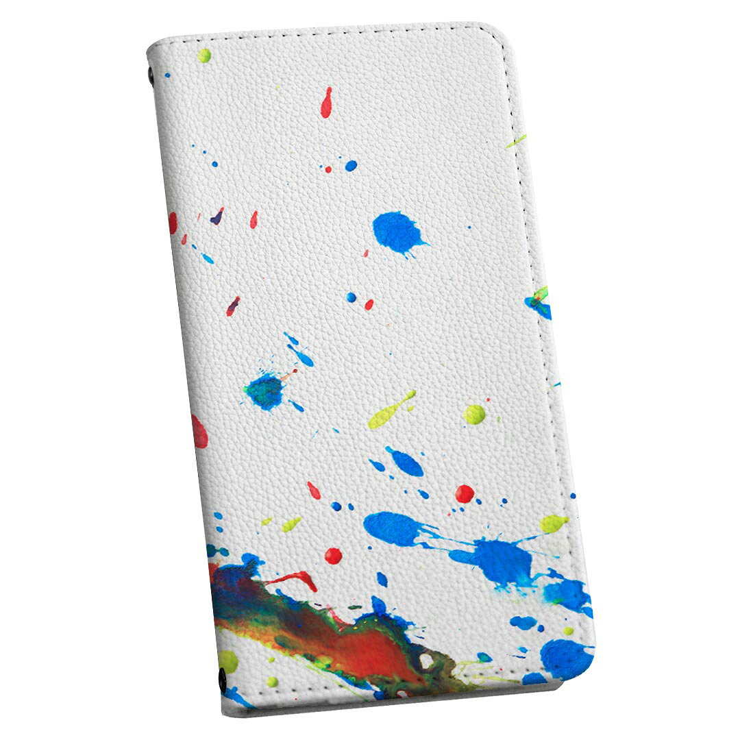 Xperia 10 II SO-41A/SOV43 Estuche So41a Compatible Comúnmente Teléfono de hombro Cuaderno de prevención de caídas Funda magnética cerrada para teléfono inteligente Bandolera 006948 Tinta Colorida — vista 3