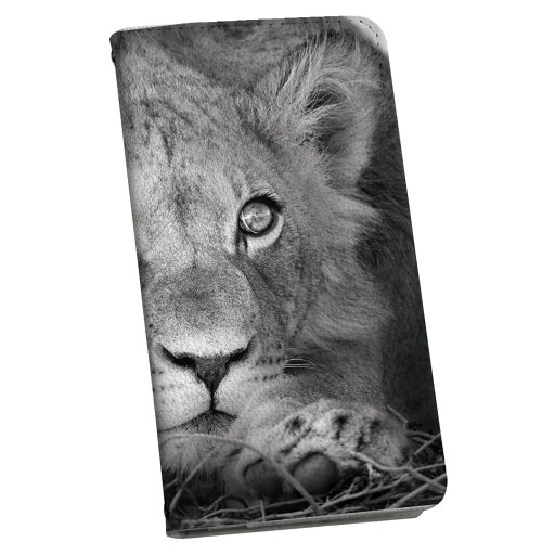 OPPO A54 5G OPG02 専用 ケース カバー 手帳型 oppoa54 マグネット式 ピタッと閉まる レザーケース カード収納 ポケット igcase 007626 写真 モノクロ ライオン OPPO A54 5G OPG02 専用 ケース カバー 手帳型 oppoa54 マグネット式 ピタッと閉まる レザーケース カード収納 ポケット igcase 007626 写真 モノクロ ライオン